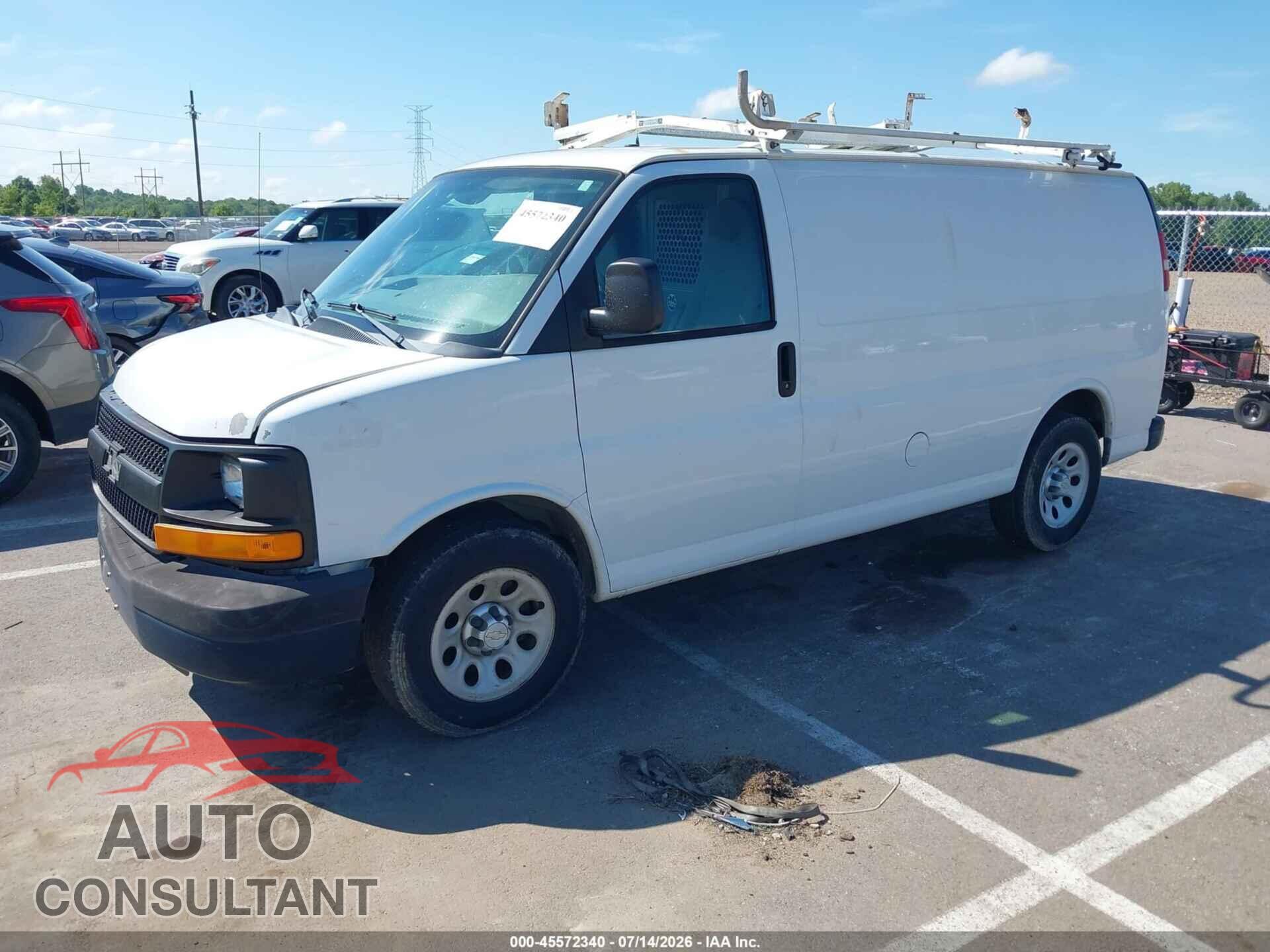 CHEVROLET EXPRESS 1500 2012 - 1GCSGAFX4C1133180