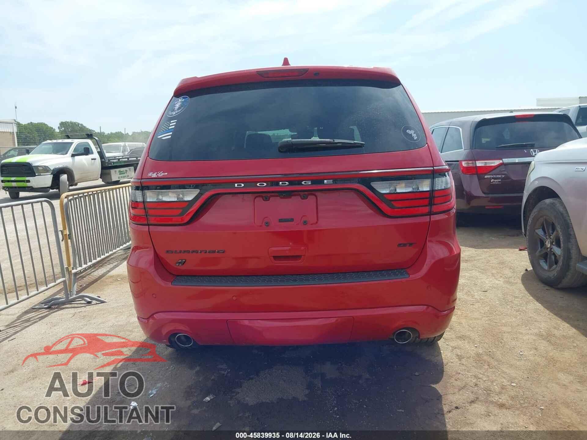 DODGE DURANGO 2020 - 1C4RDJDG3LC184314