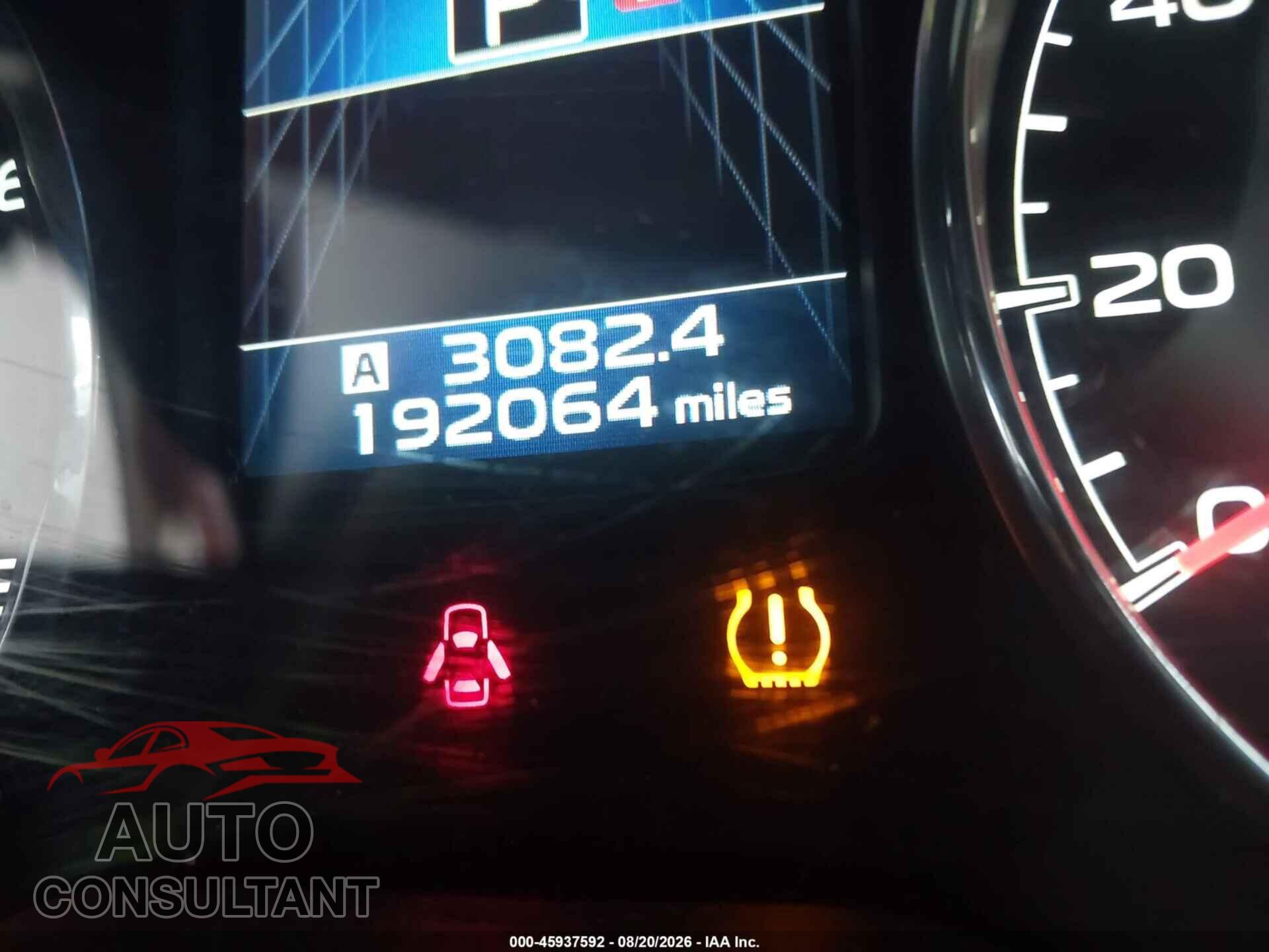 SUBARU OUTBACK 2014 - 4S4BRBLC2E3202940