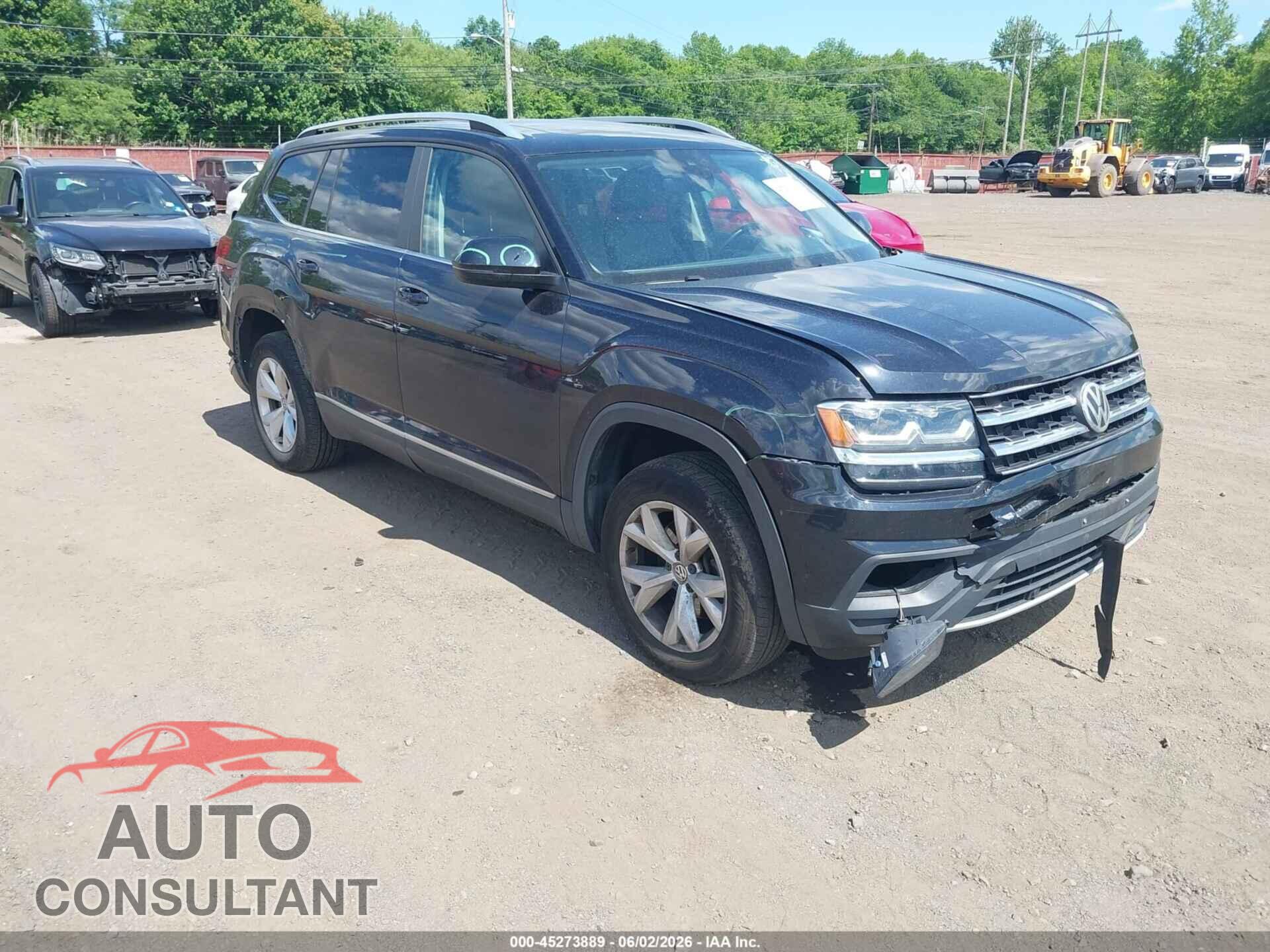 VOLKSWAGEN ATLAS 2018 - 1V2MR2CA3JC540903