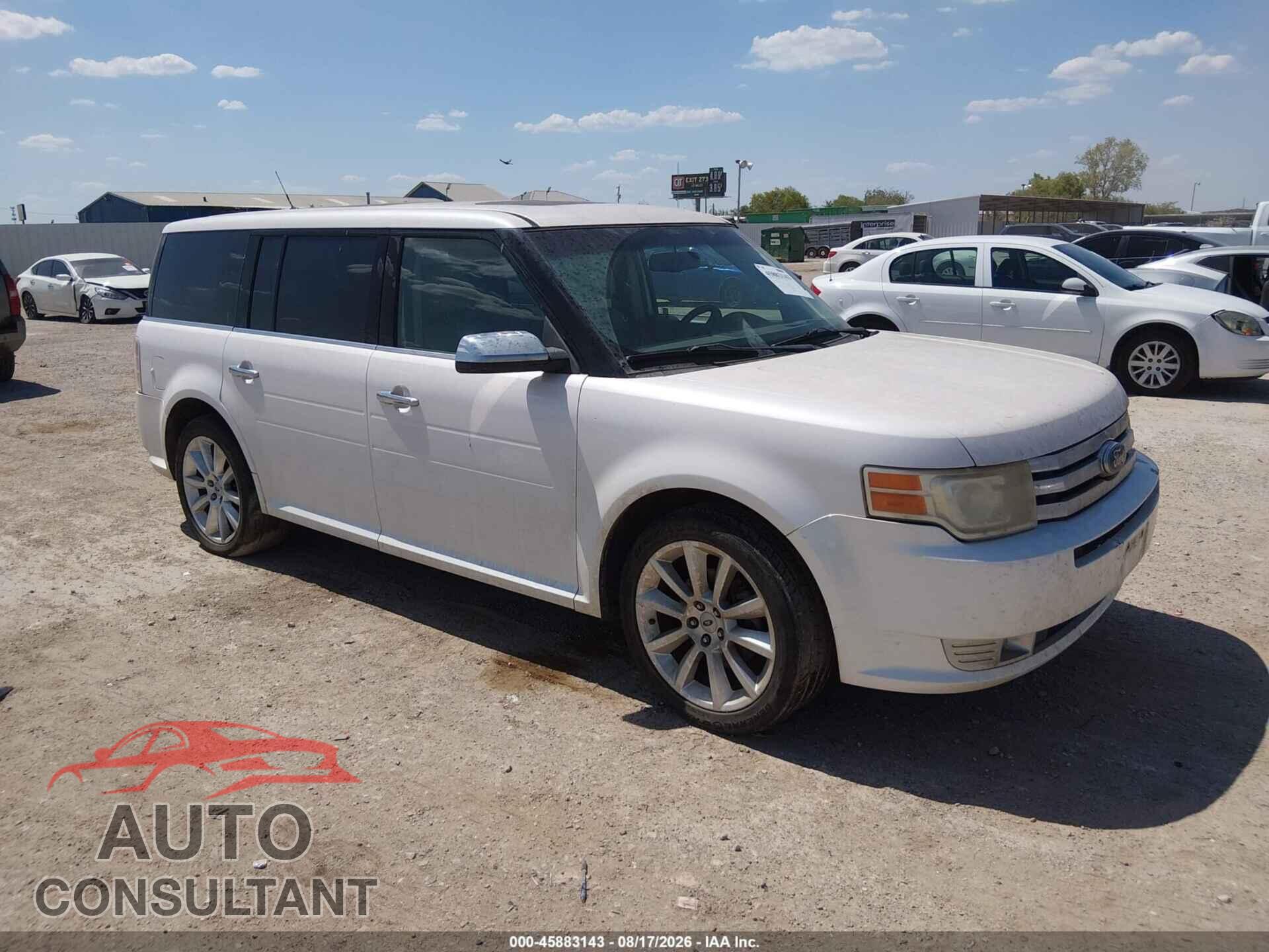 FORD FLEX 2011 - 2FMGK5DC4BBD24124