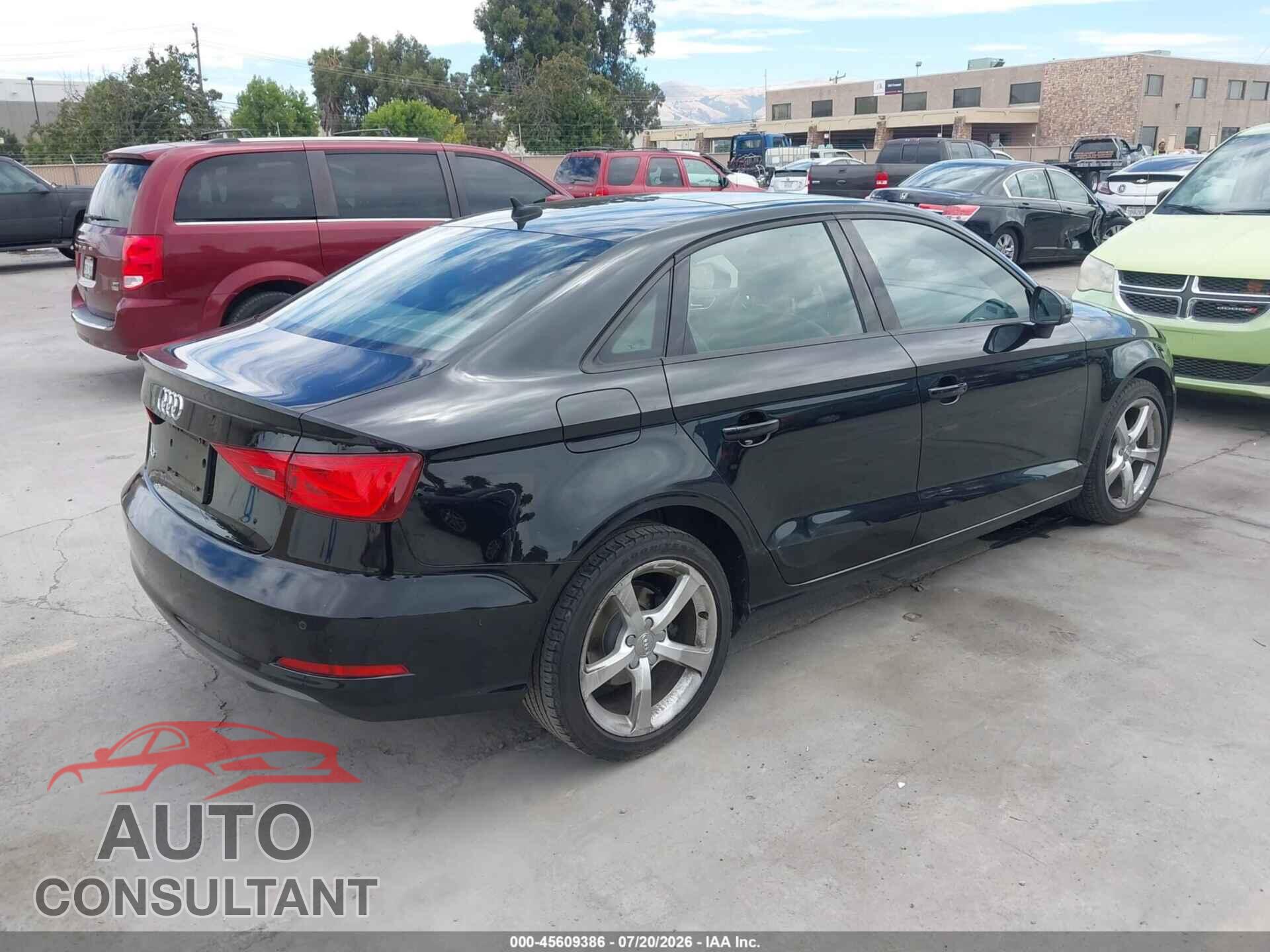 AUDI A3 2016 - WAUA7GFF2G1021843