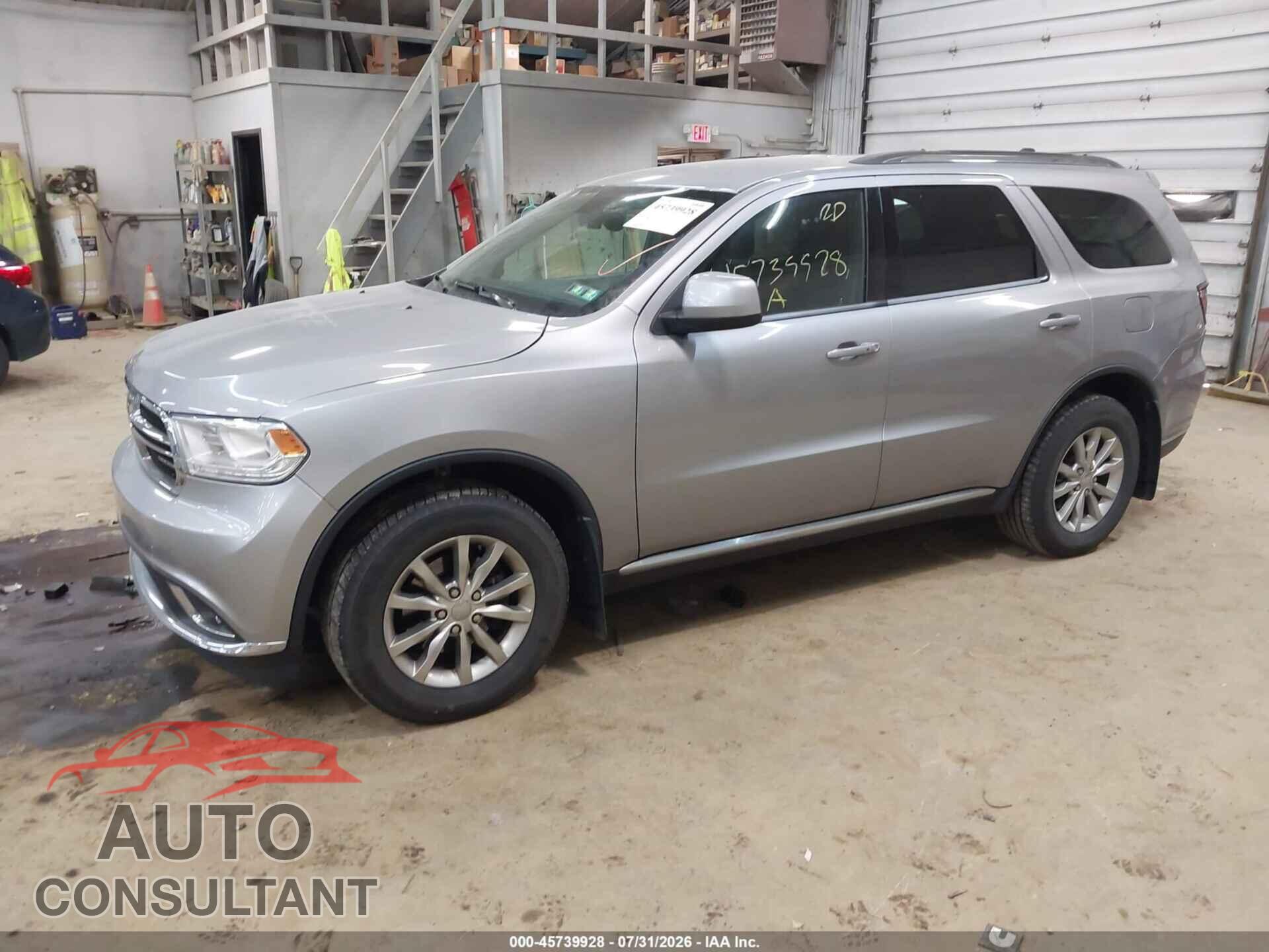 DODGE DURANGO 2017 - 1C4RDJAG1HC651158