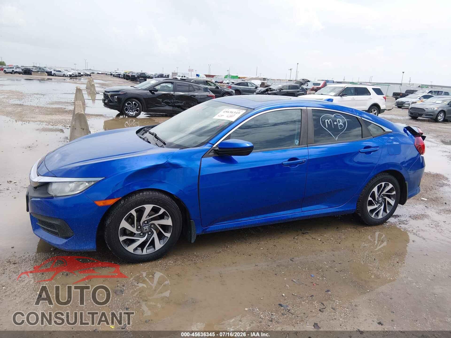 HONDA CIVIC 2017 - 19XFC2F70HE055701