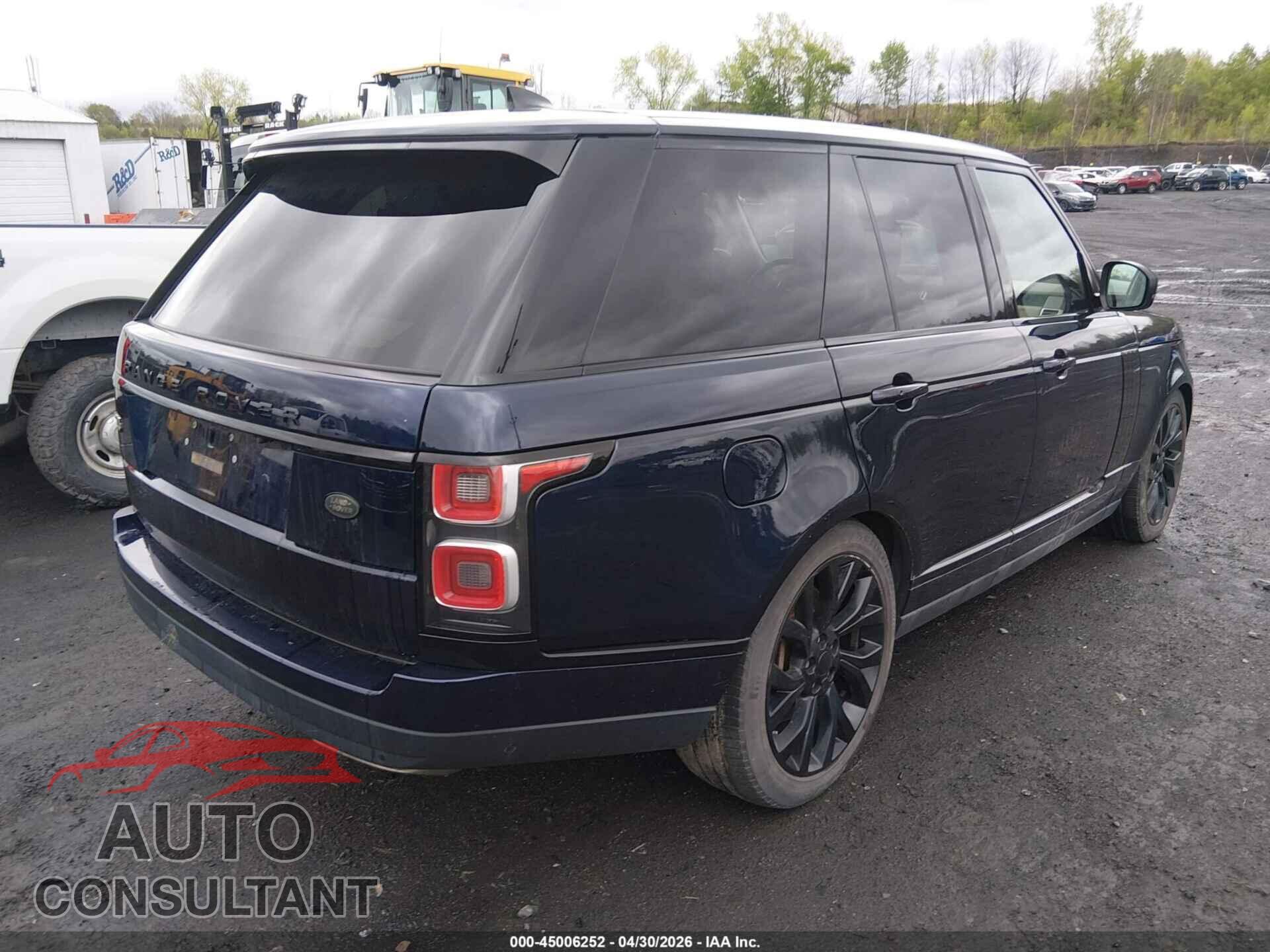 LAND ROVER RANGE ROVER 2020 - SALGS2RU2LA578635