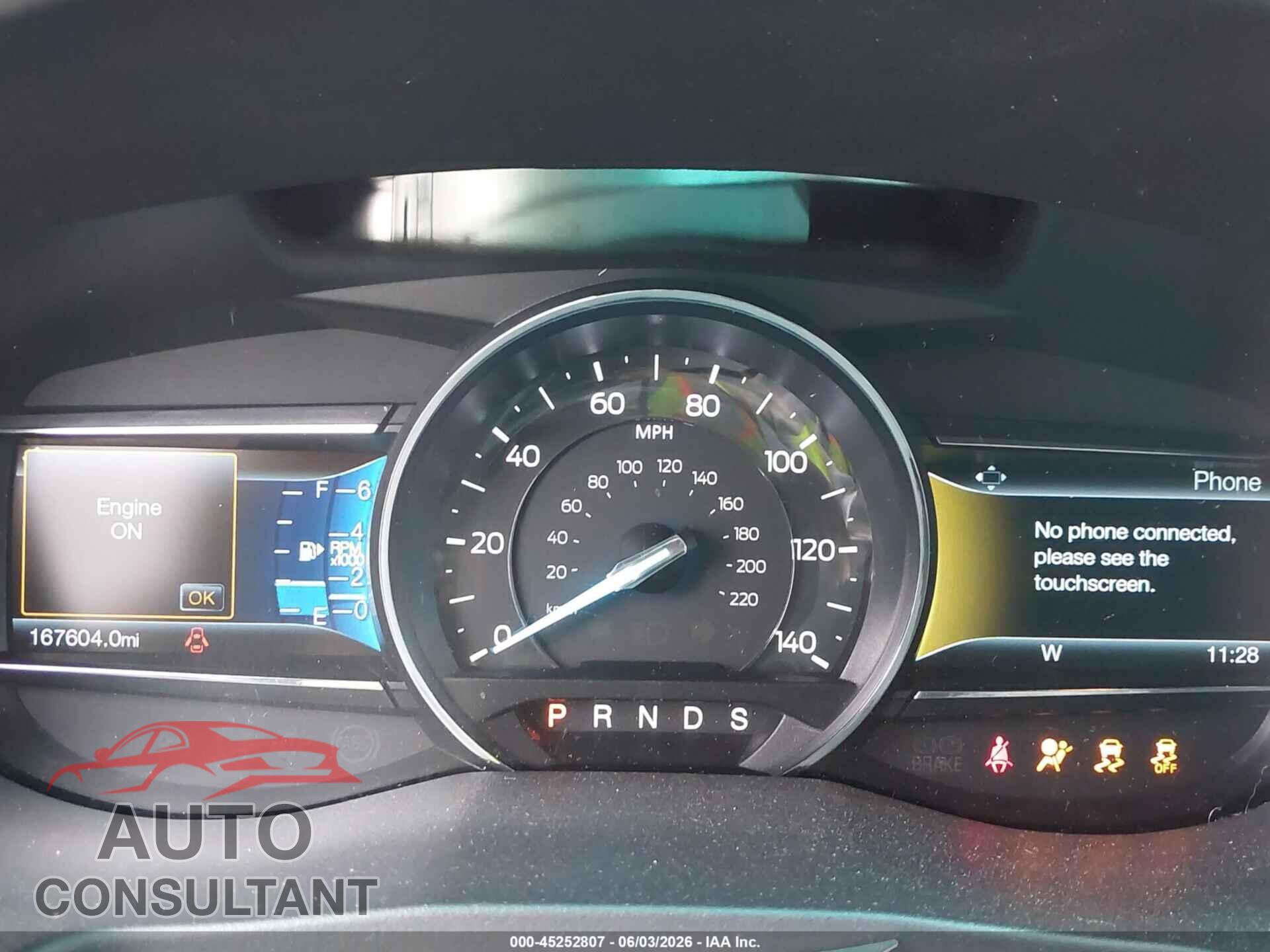 FORD EXPLORER 2016 - 1FM5K7D85GGA17690