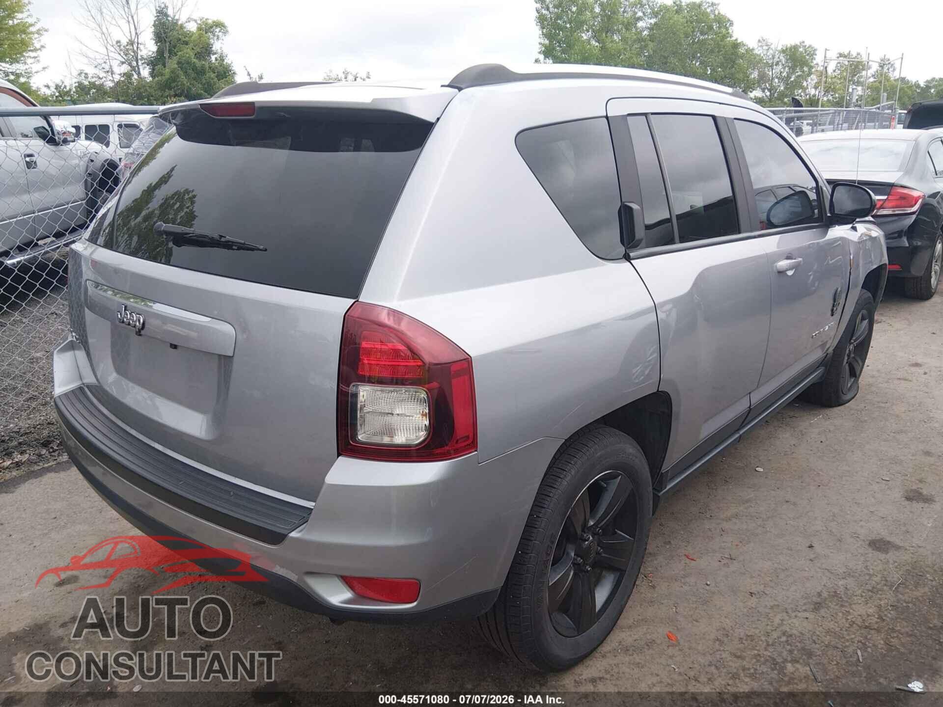JEEP COMPASS 2014 - 1C4NJDBB7ED800206