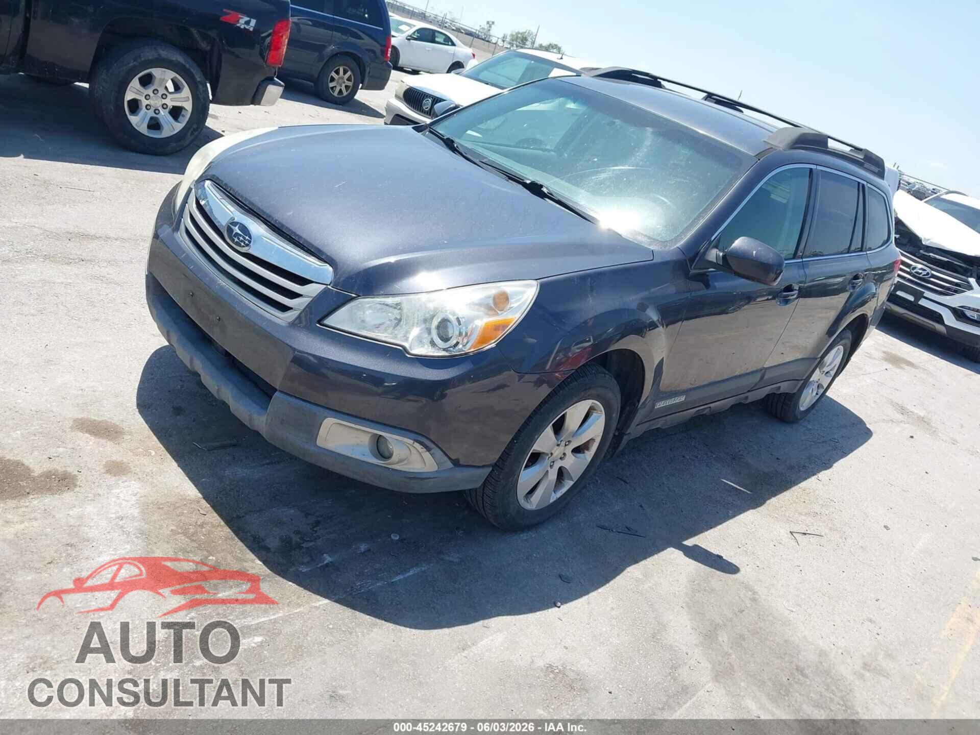 SUBARU OUTBACK 2012 - 4S4BRBCCXC3201953
