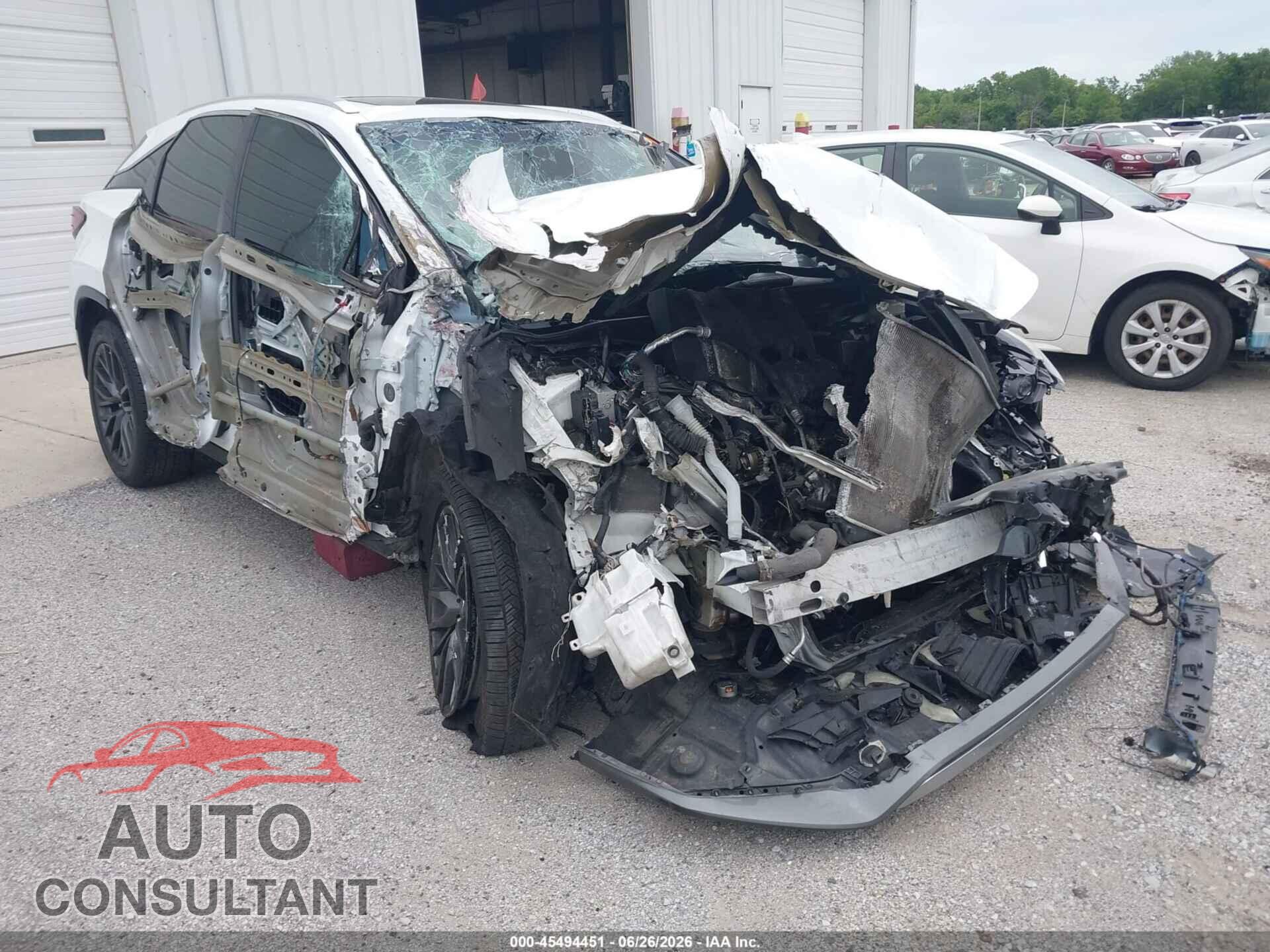 LEXUS RX 350 2016 - 2T2BZMCA4GC028230