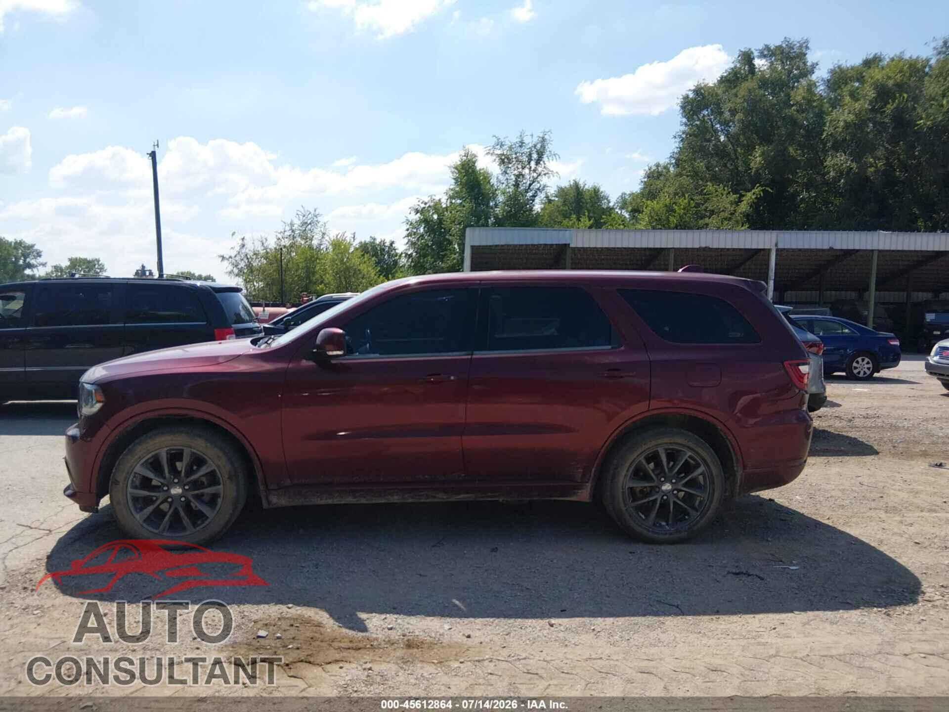 DODGE DURANGO 2017 - 1C4RDJDG9HC917764