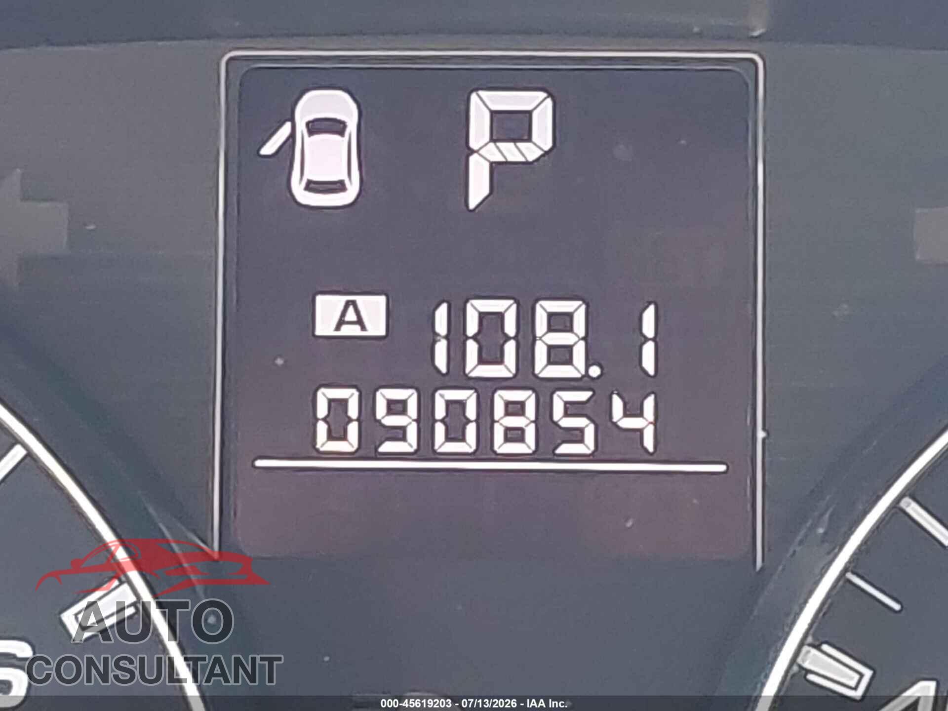 SUBARU OUTBACK 2012 - 4S4BRDKC3C2237745