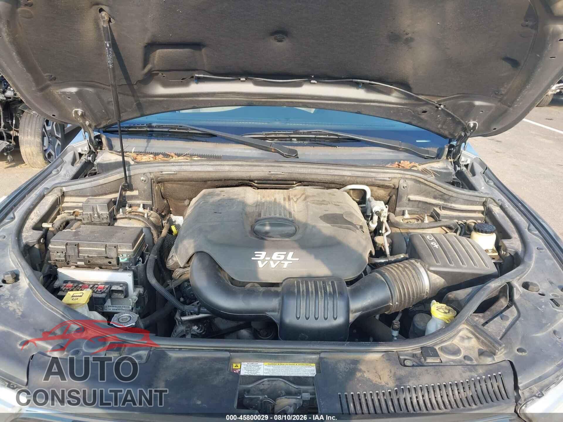 DODGE DURANGO 2012 - 1C4RDHAG8CC237263