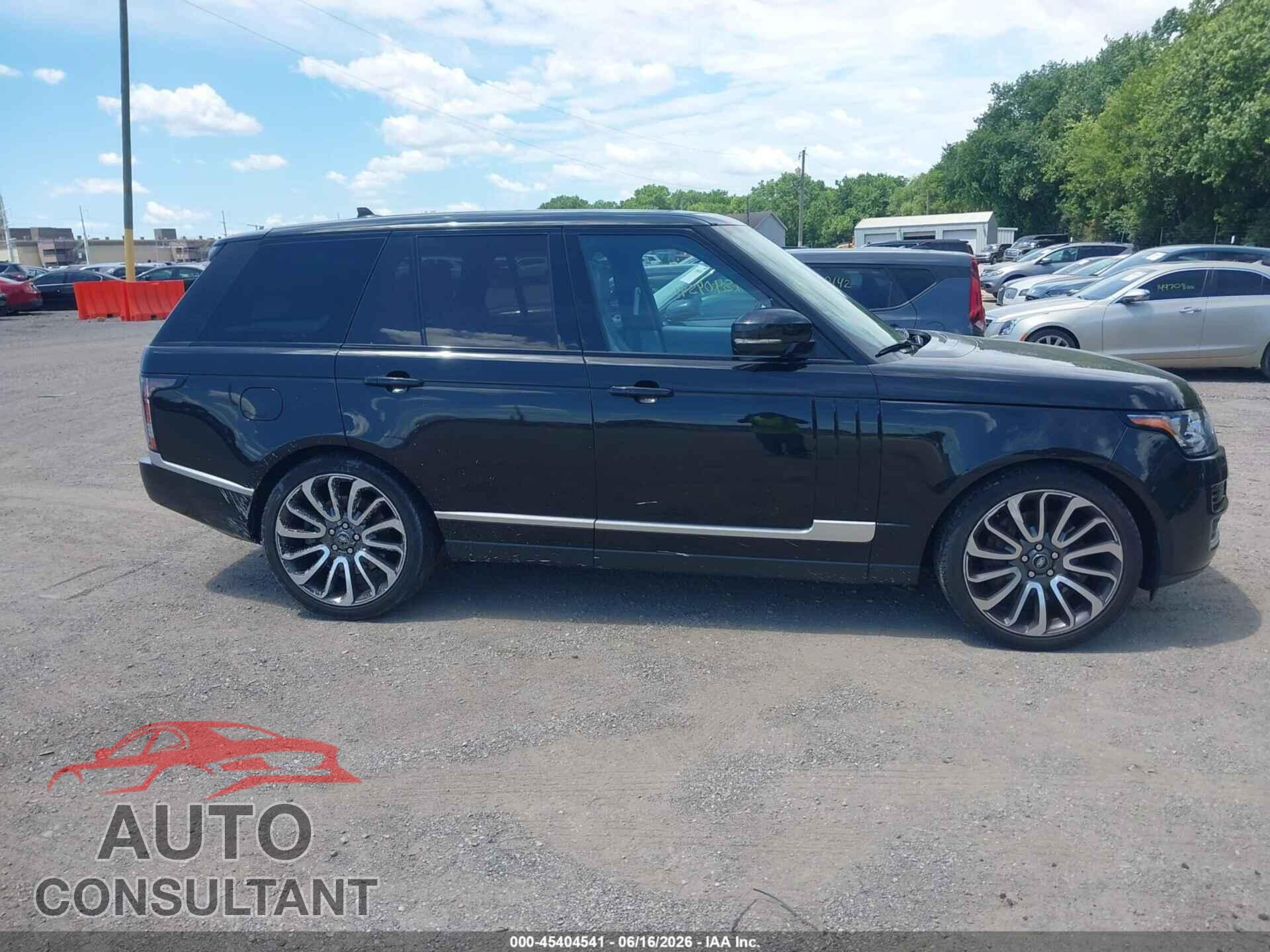 LAND ROVER RANGE ROVER 2015 - SALGS2TF6FA238774