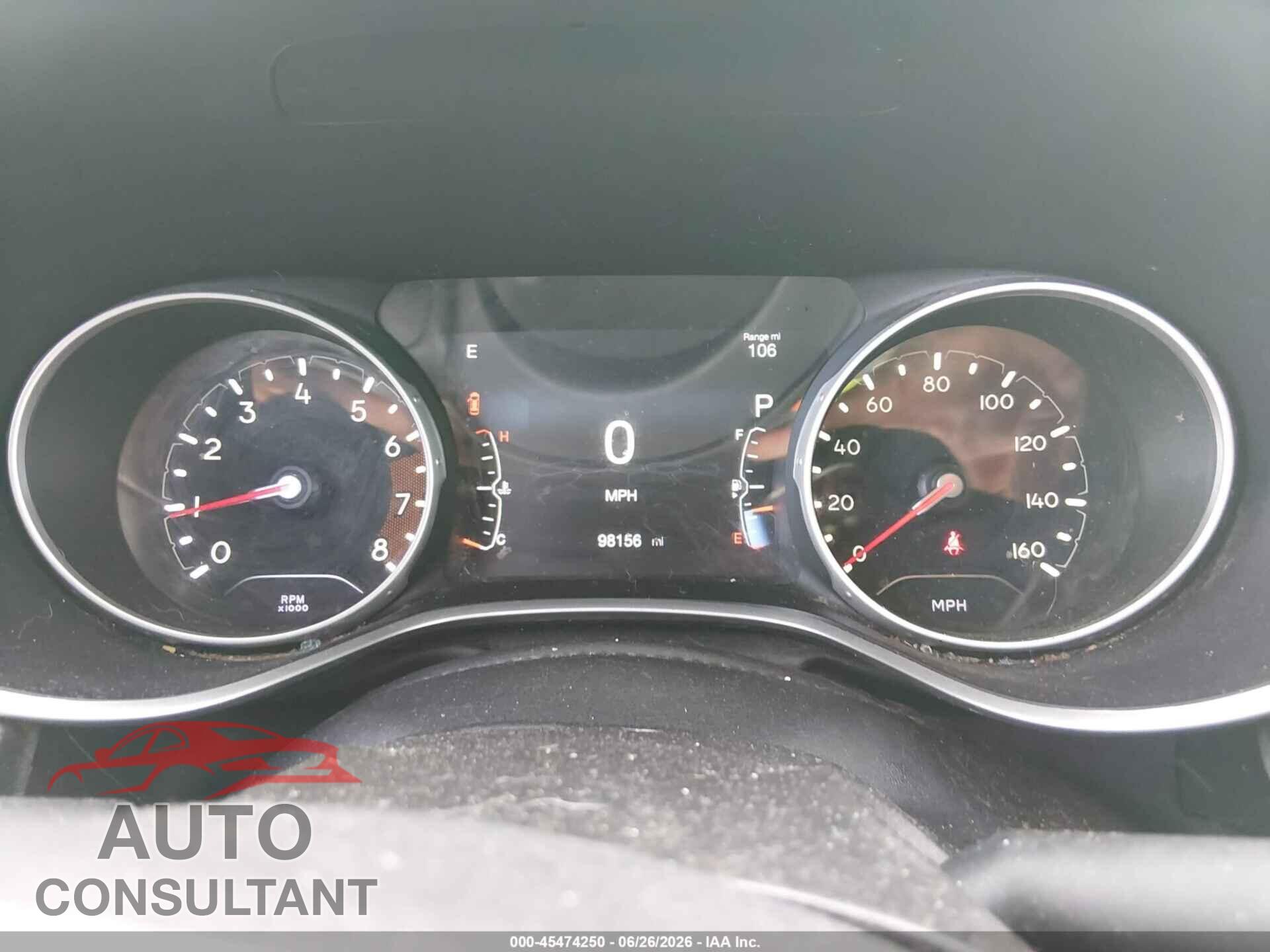JEEP COMPASS 2020 - 3C4NJCBB4LT257964