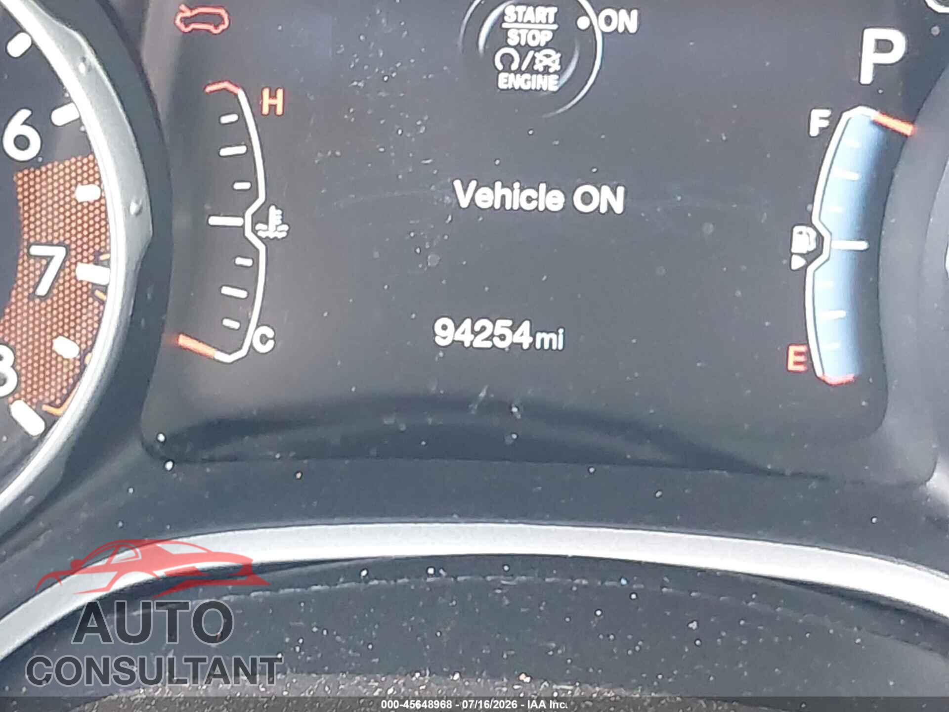JEEP COMPASS 2017 - 3C4NJDBB5HT657335