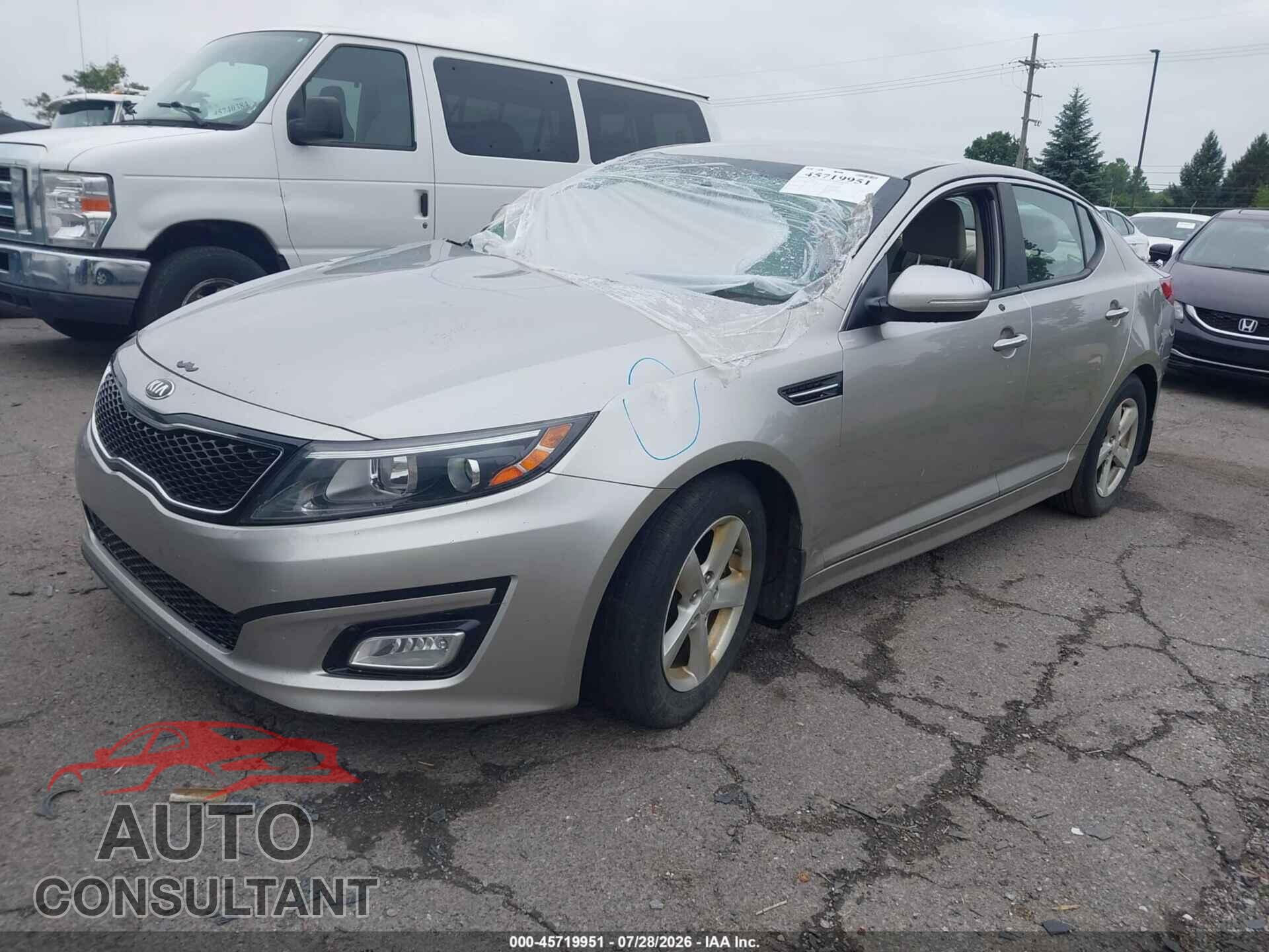 KIA OPTIMA 2015 - KNAGM4A75F5585740