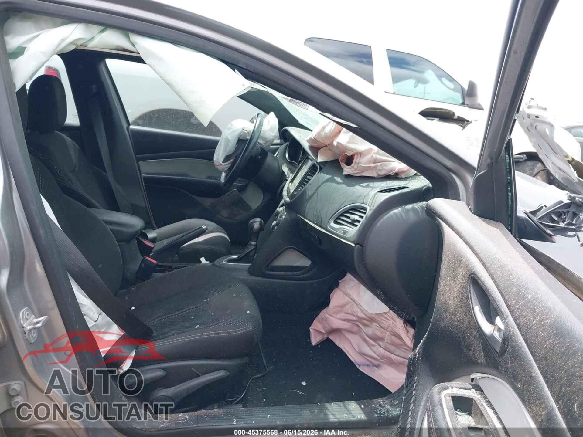 DODGE DART 2015 - 1C3CDFBB1FD331498