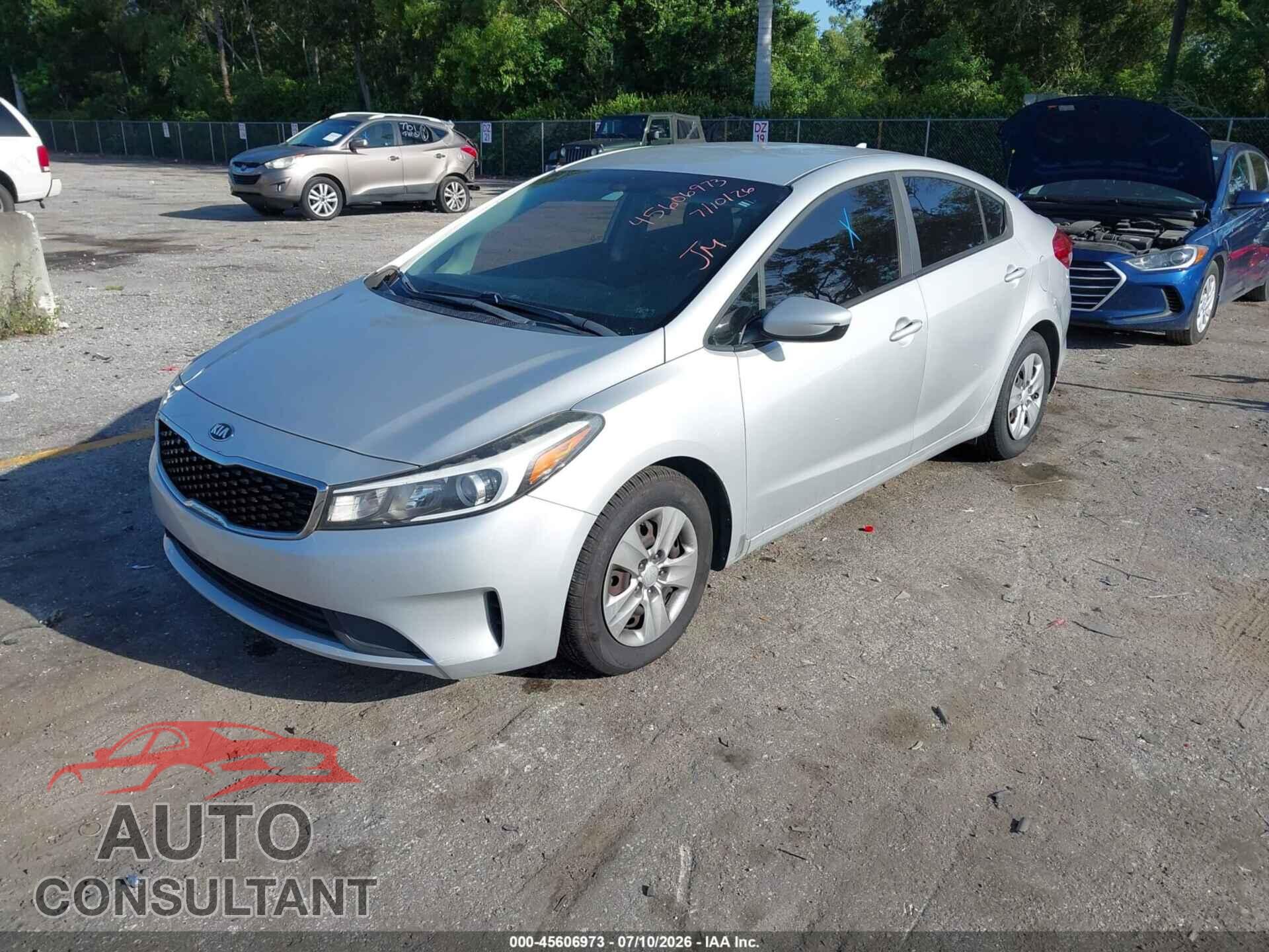 KIA FORTE 2017 - 3KPFK4A77HE094470