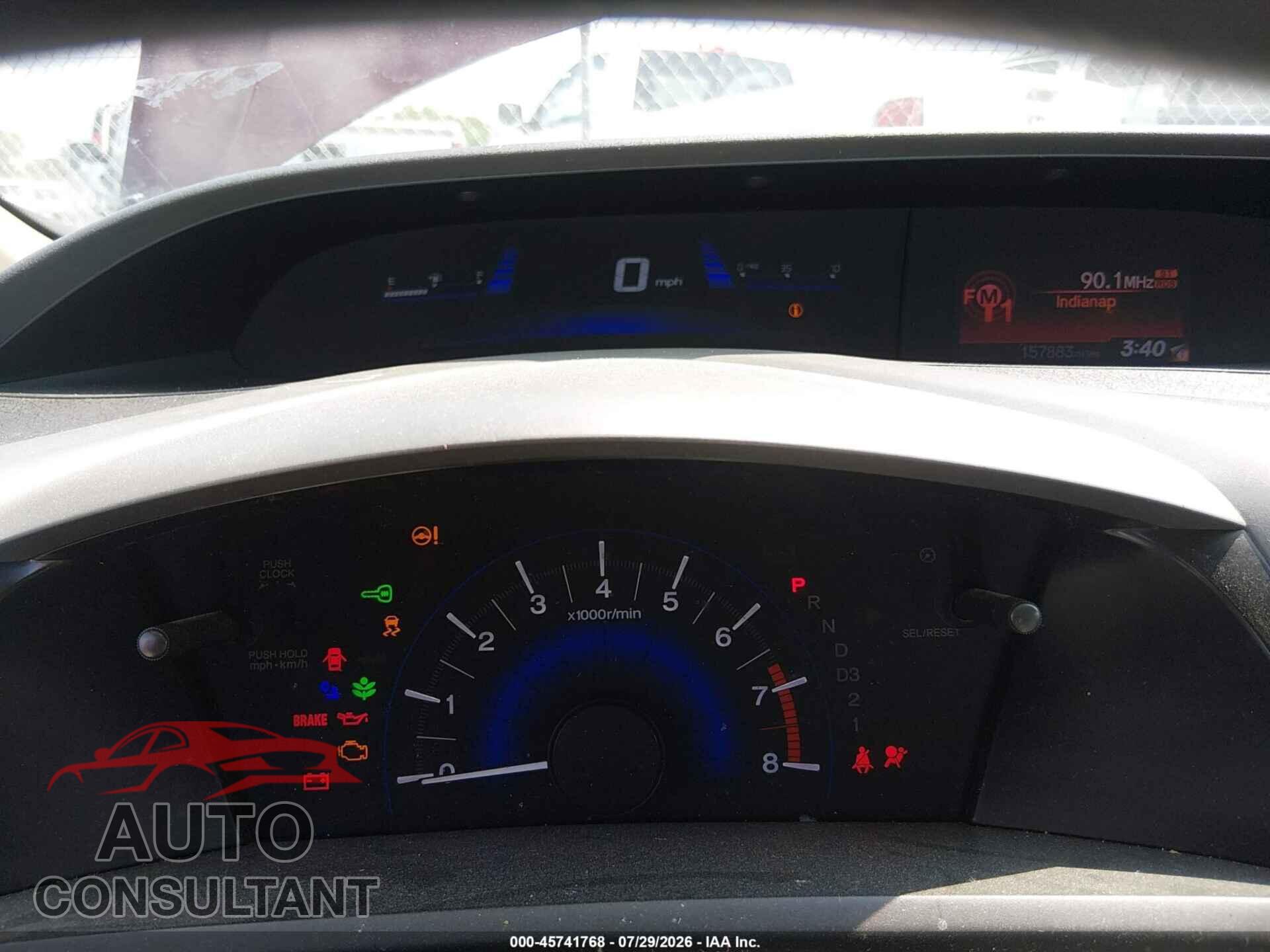 HONDA CIVIC 2012 - 19XFB2F54CE302048