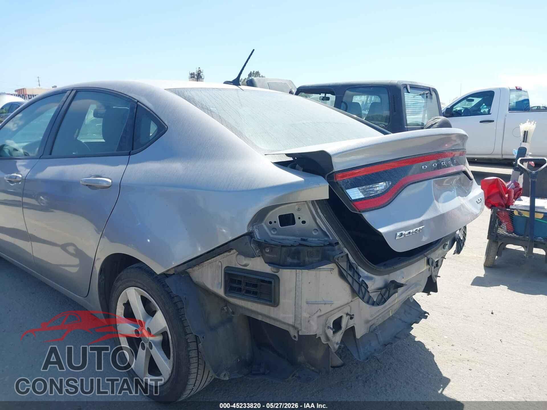 DODGE DART 2016 - 1C3CDFBB1GD538376