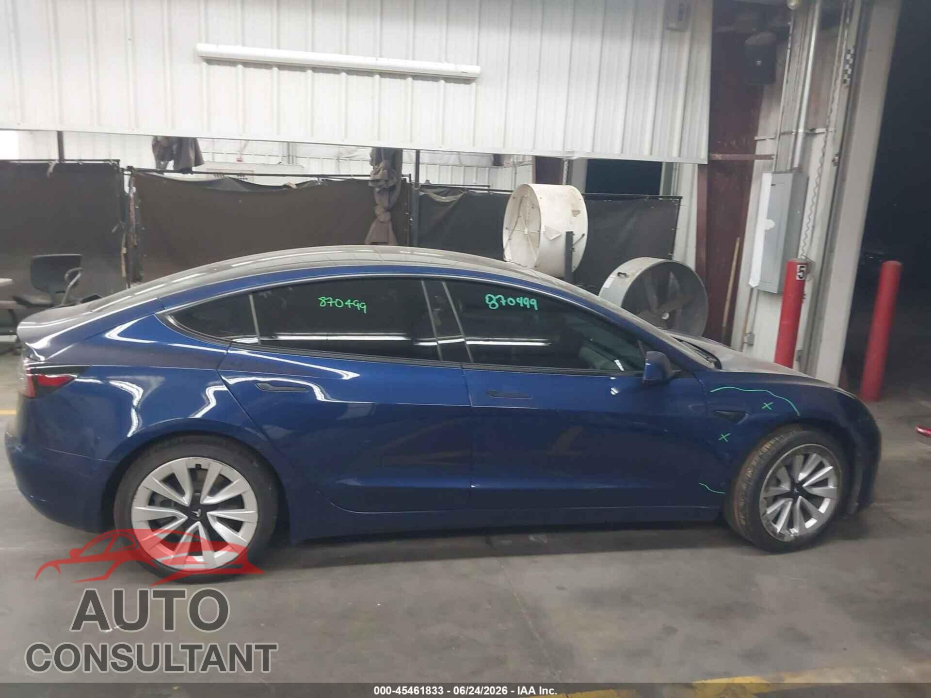 TESLA MODEL 3 2021 - 5YJ3E1EA7MF870499