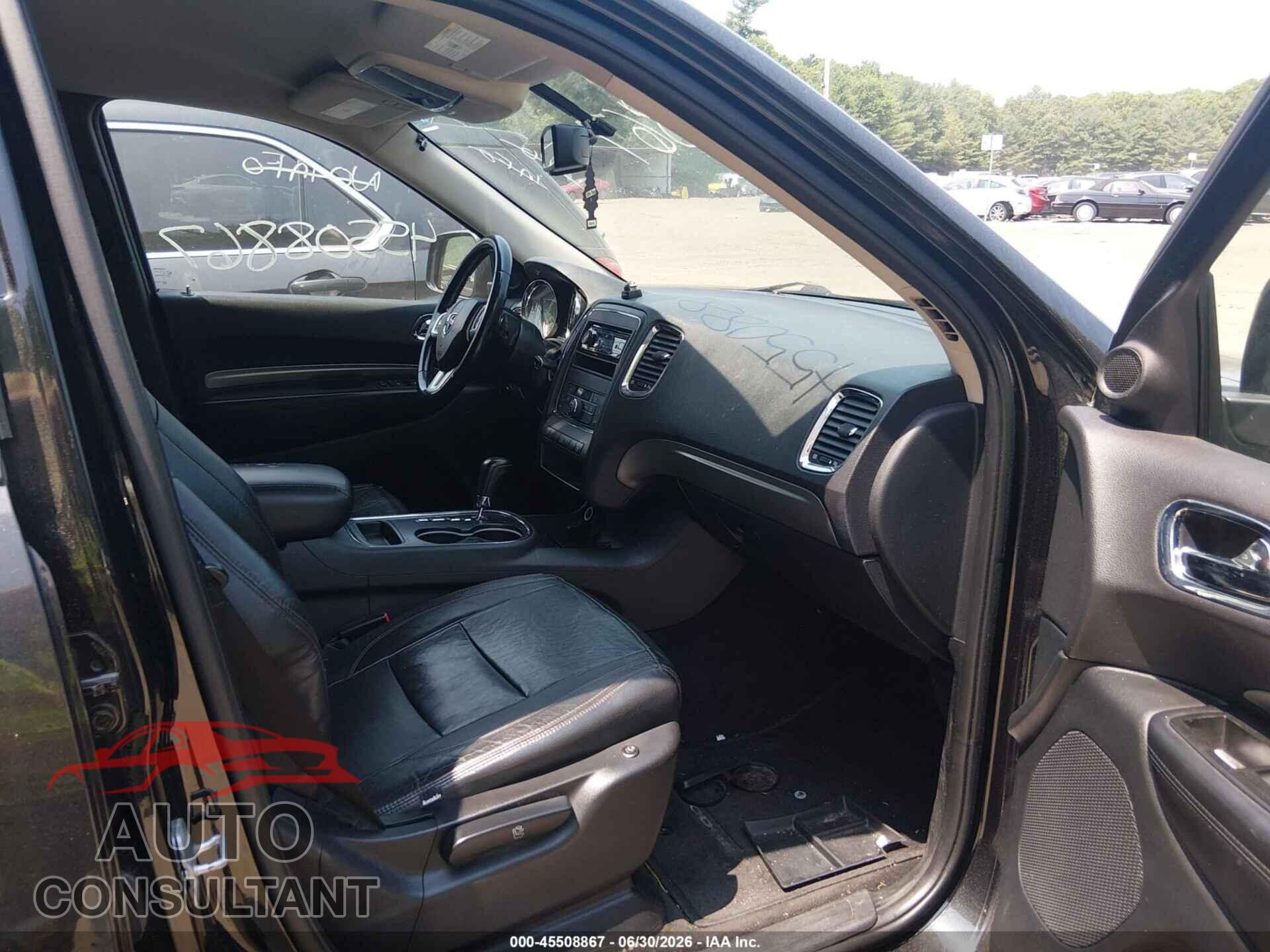 DODGE DURANGO 2012 - 1C4RDJAG5CC122367