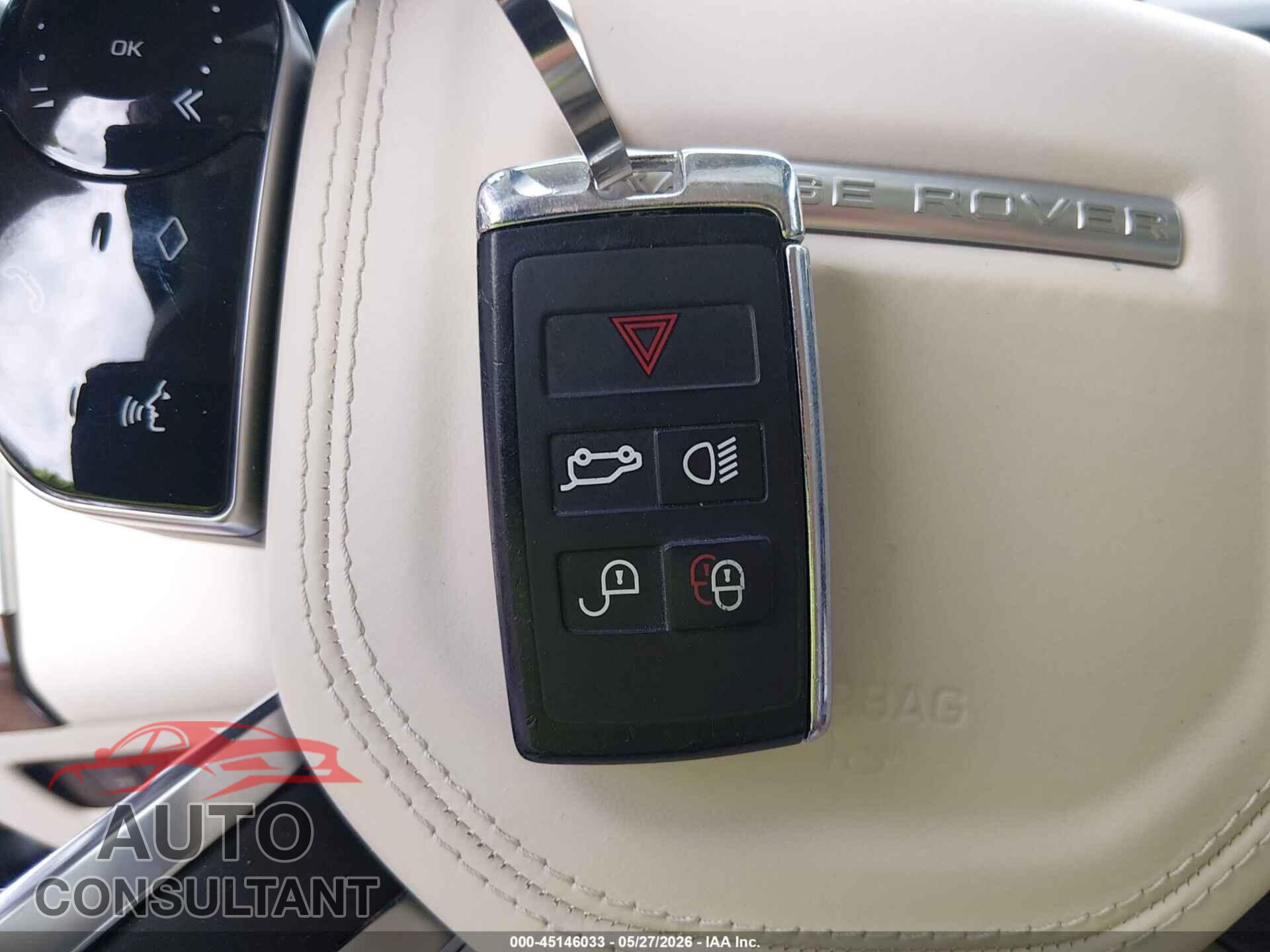 LAND ROVER RANGE ROVER 2018 - SALGS2SV7JA516101