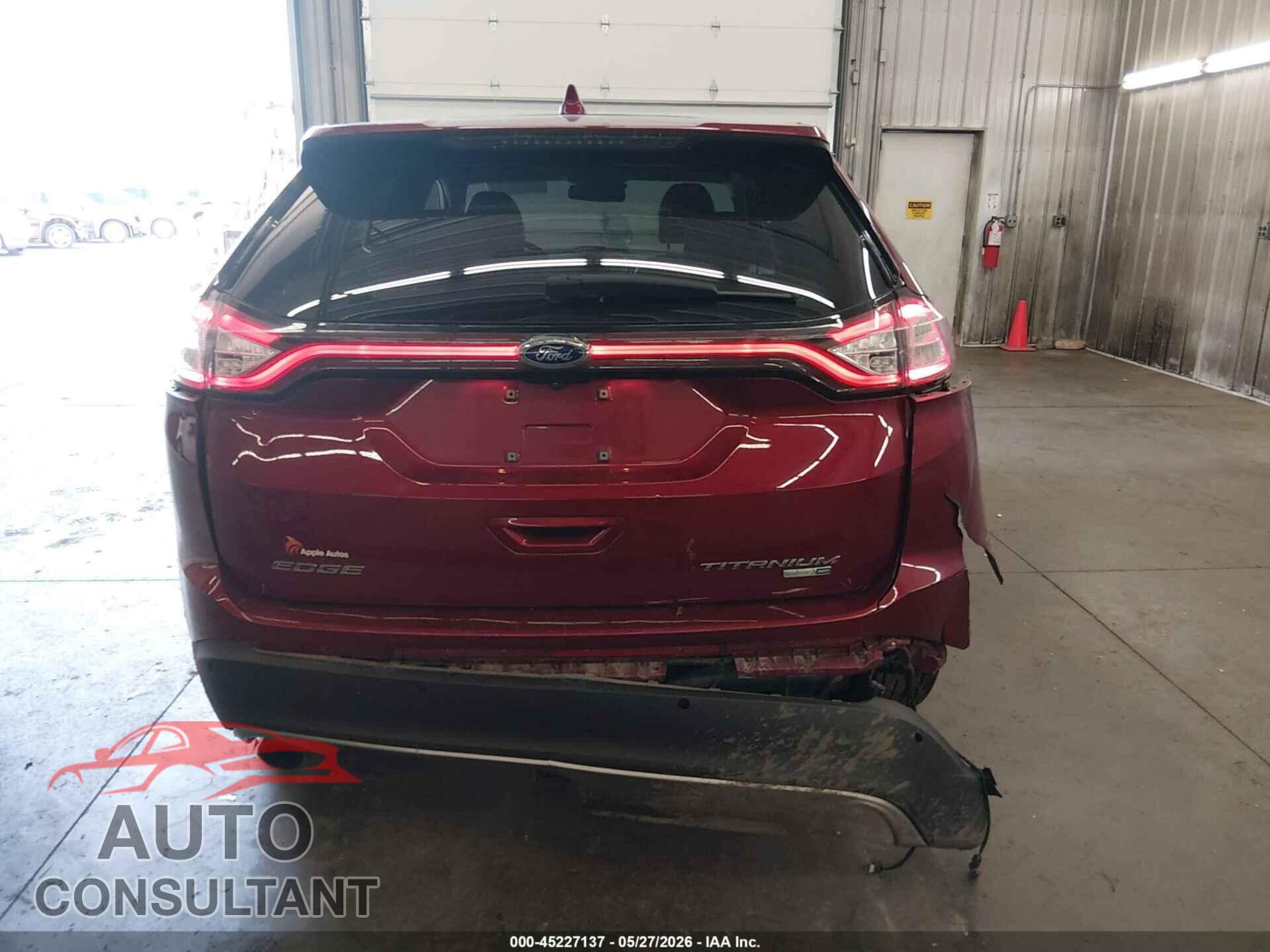 FORD EDGE 2017 - 2FMPK4K96HBB43388
