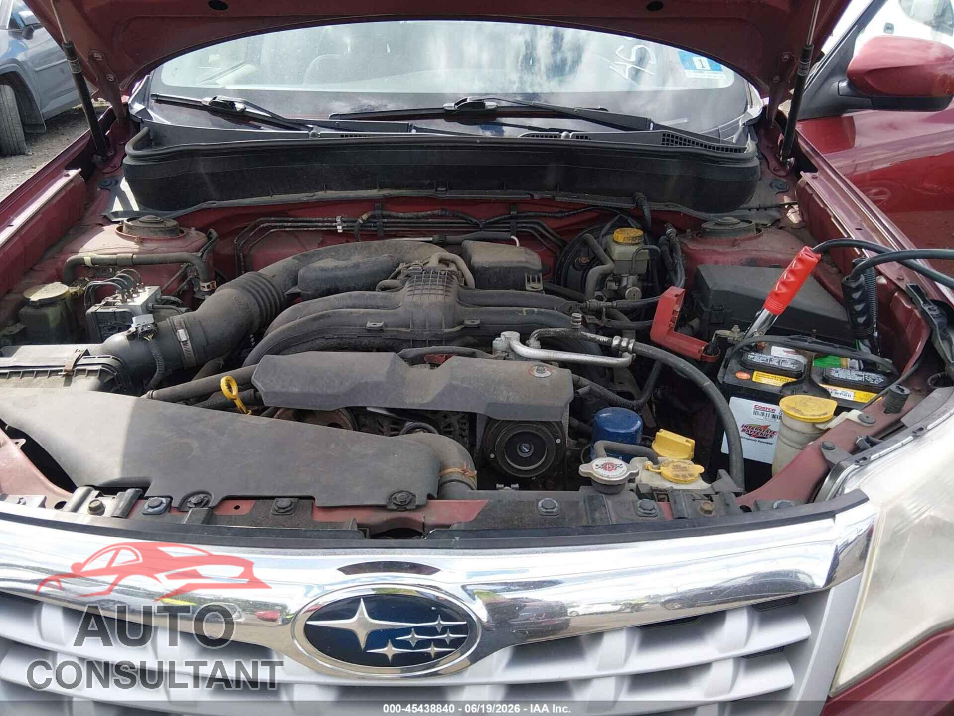 SUBARU FORESTER 2012 - JF2SHAEC4CH427456