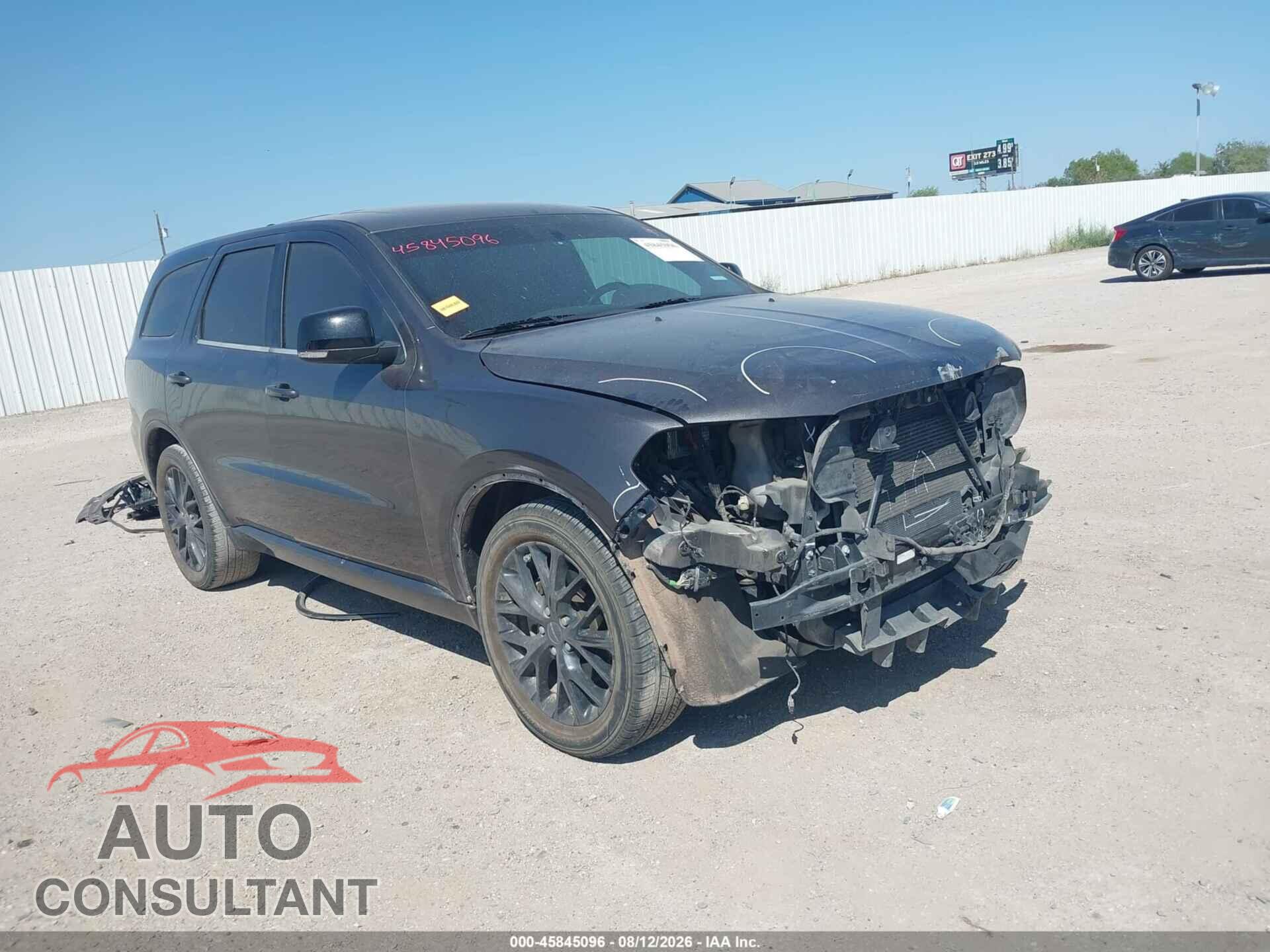 DODGE DURANGO 2015 - 1C4SDHCT4FC100661