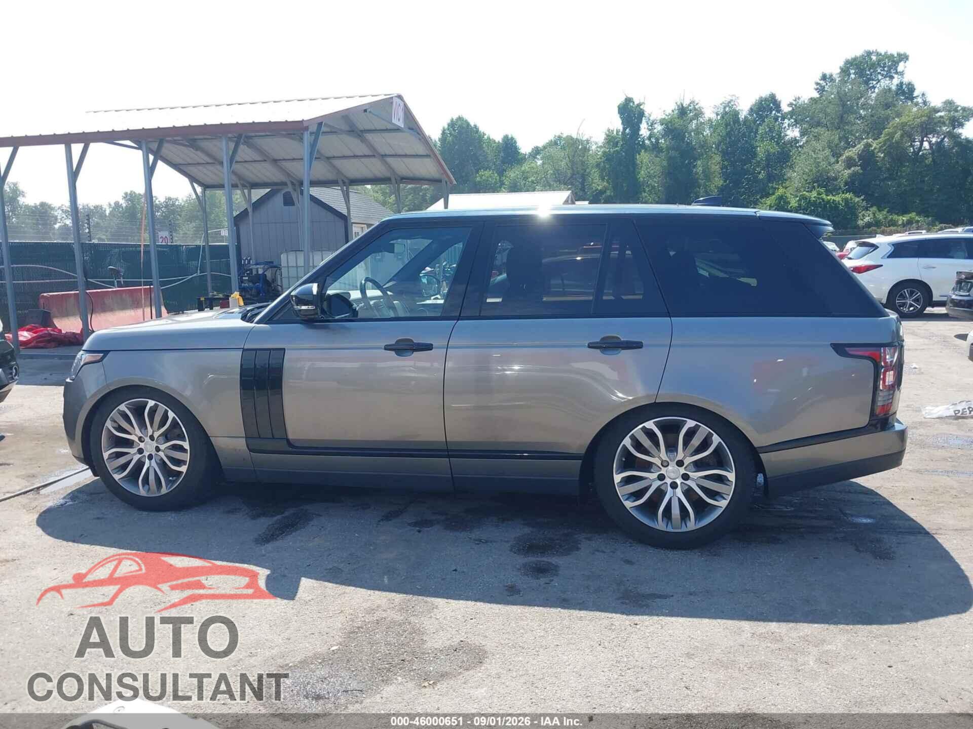 LAND ROVER RANGE ROVER 2017 - SALGS2FVXHA358969