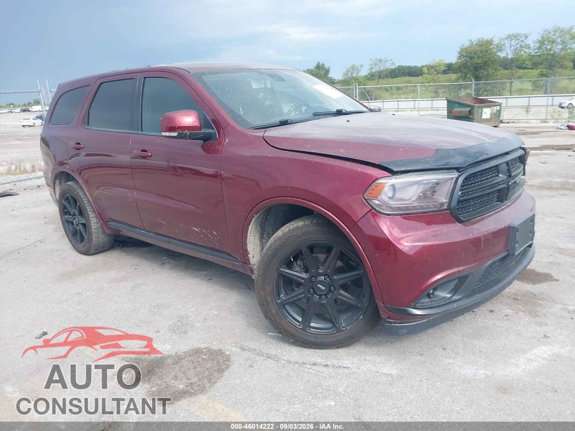 DODGE DURANGO 2016 - 1C4RDJDG3GC416514