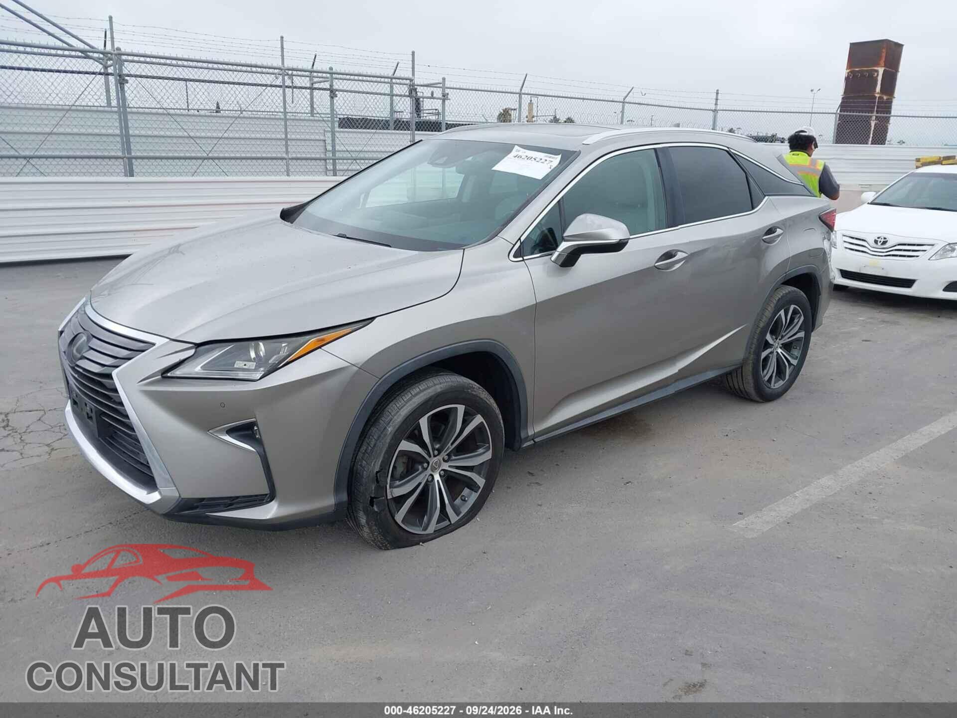 LEXUS RX 350 2017 - 2T2ZZMCA2HC042000