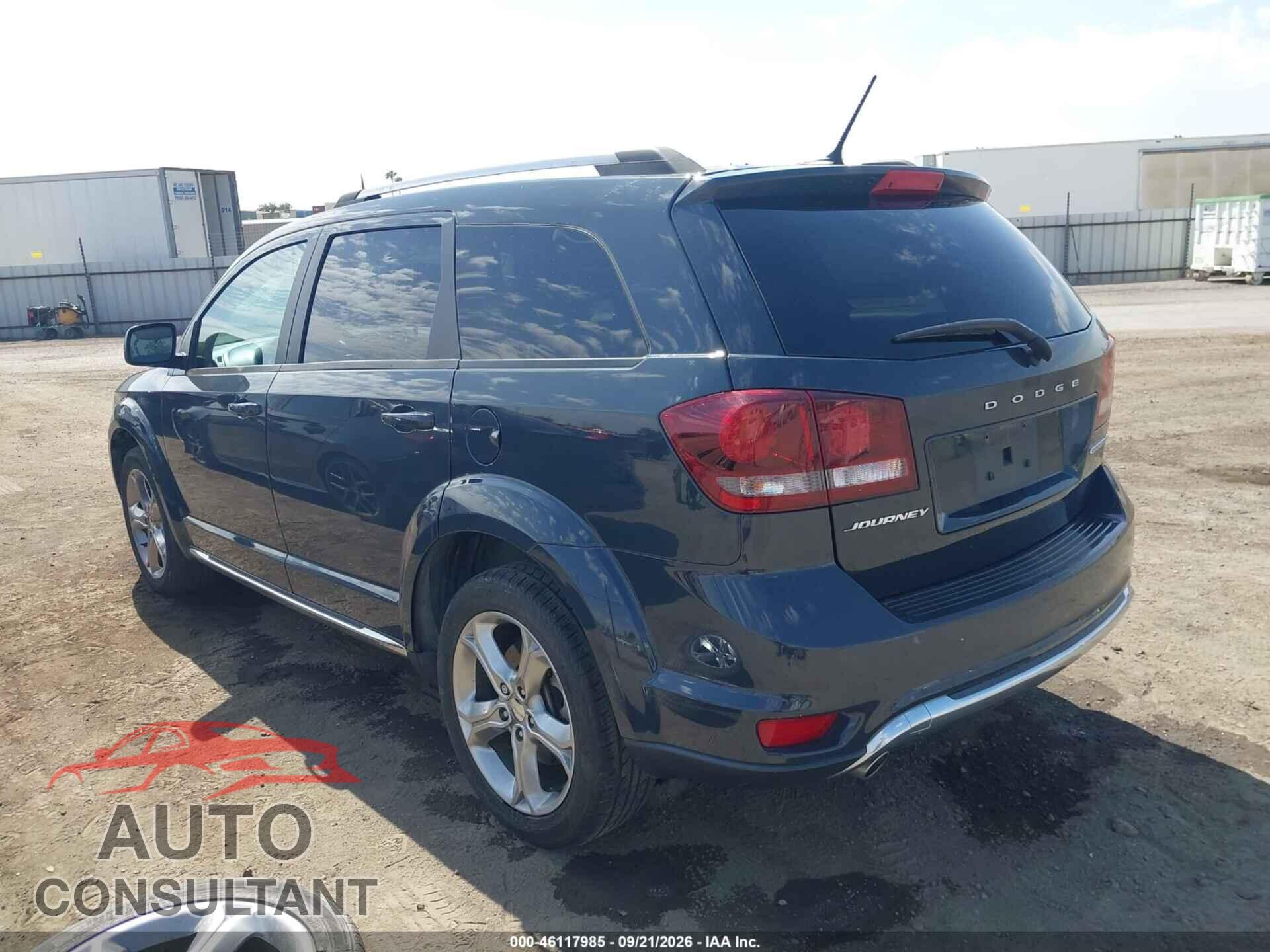 DODGE JOURNEY 2017 - 3C4PDCGGXHT564485