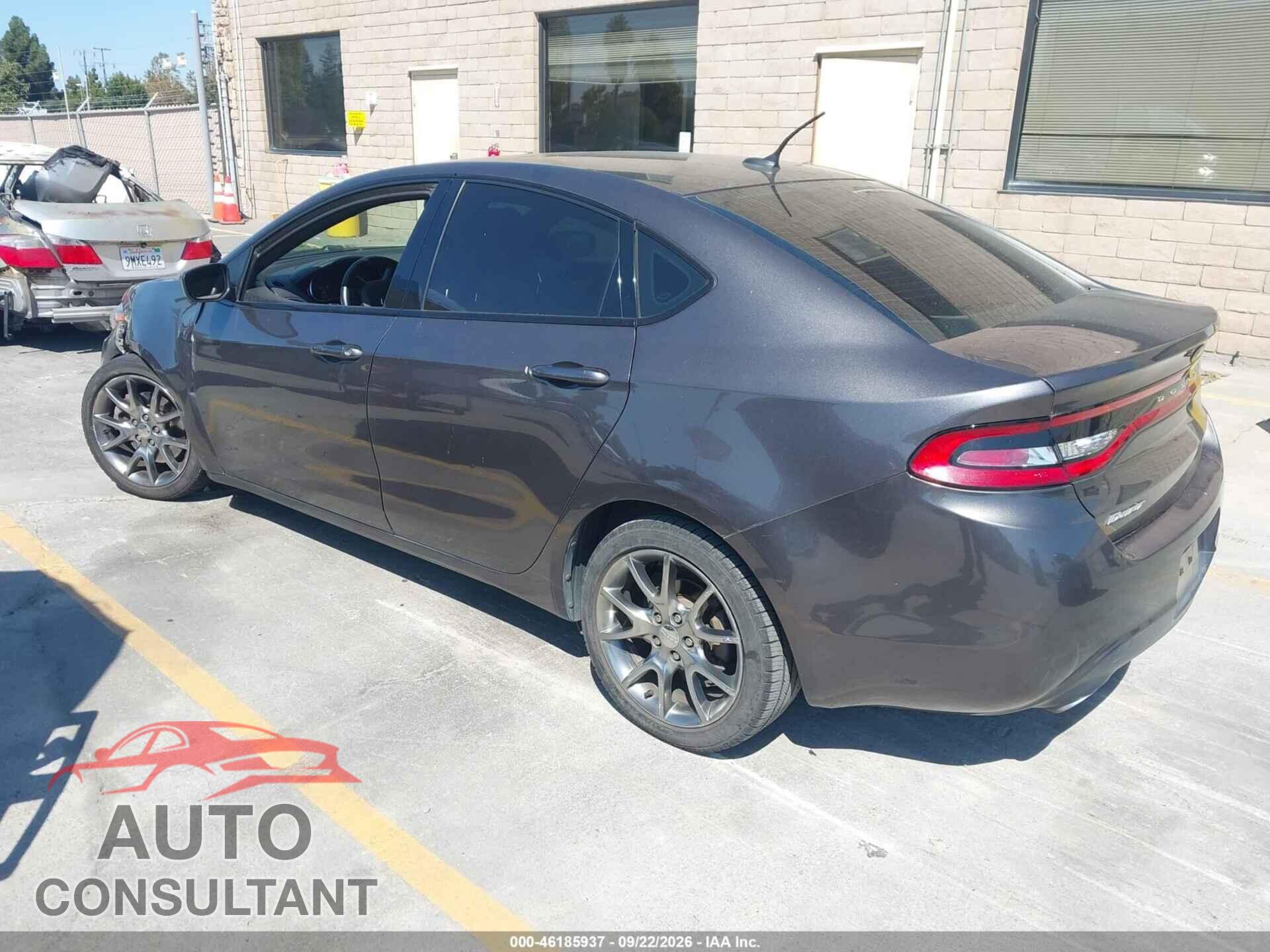 DODGE DART 2015 - 1C3CDFBB8FD123411
