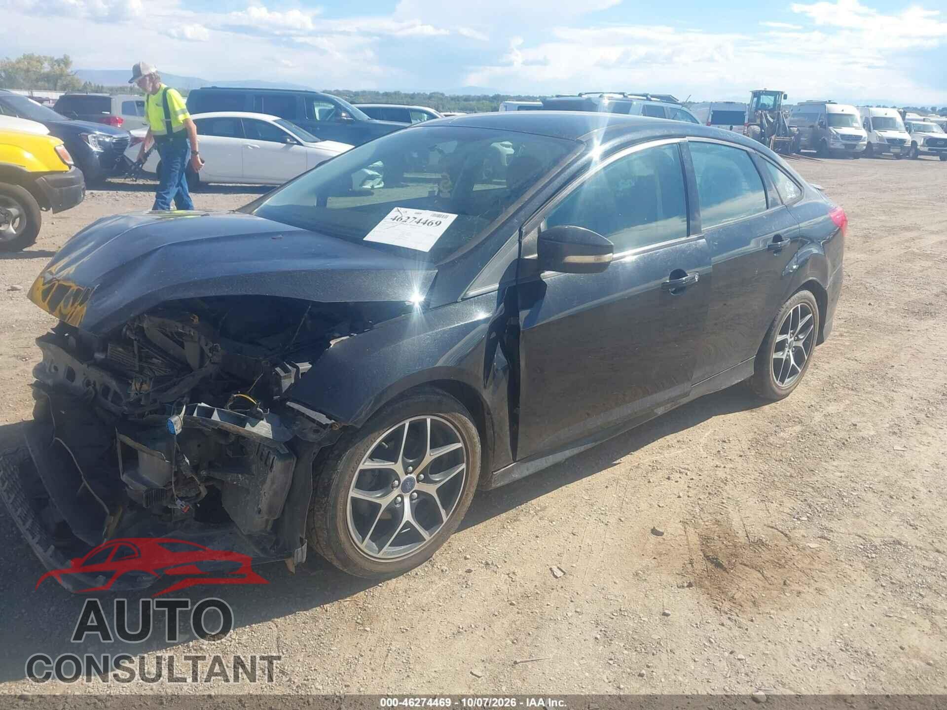 FORD FOCUS 2015 - 1FADP3FE9FL348734