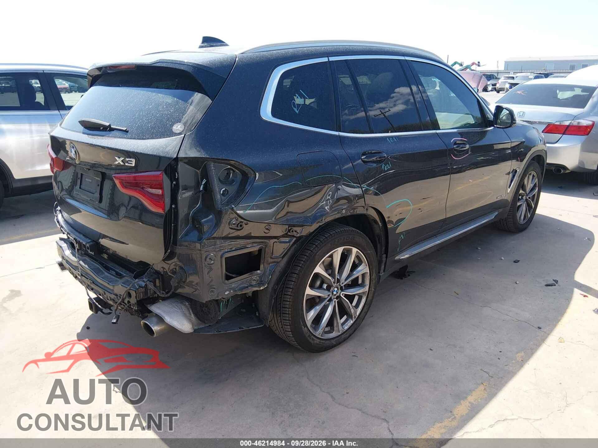 BMW X3 2018 - 5UXTR9C57JLC79110