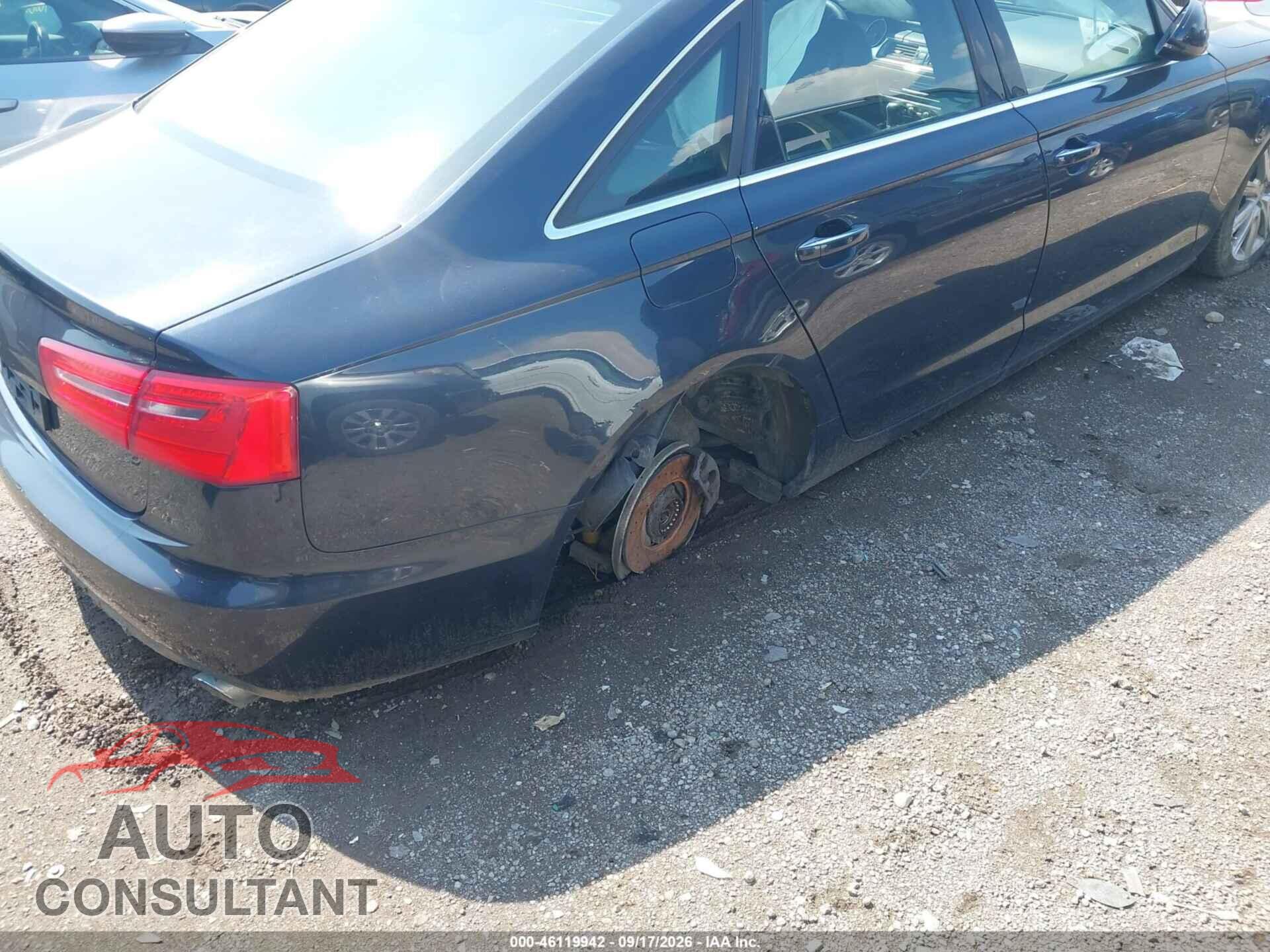 AUDI A6 2013 - WAUGFAFC7DN130836