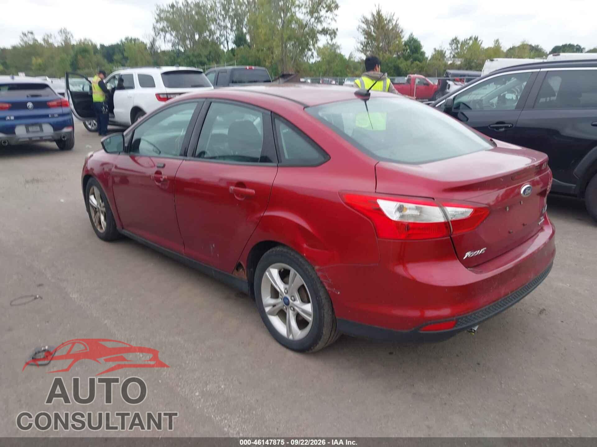FORD FOCUS 2014 - 1FADP3F25EL128317