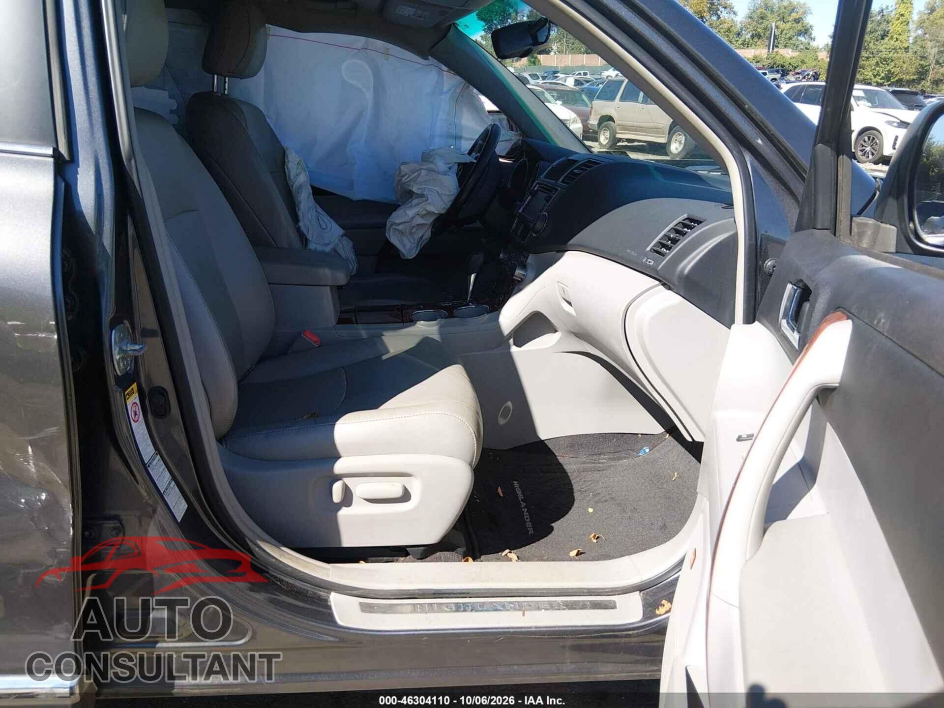 TOYOTA HIGHLANDER 2013 - 5TDDK3EH8DS223448