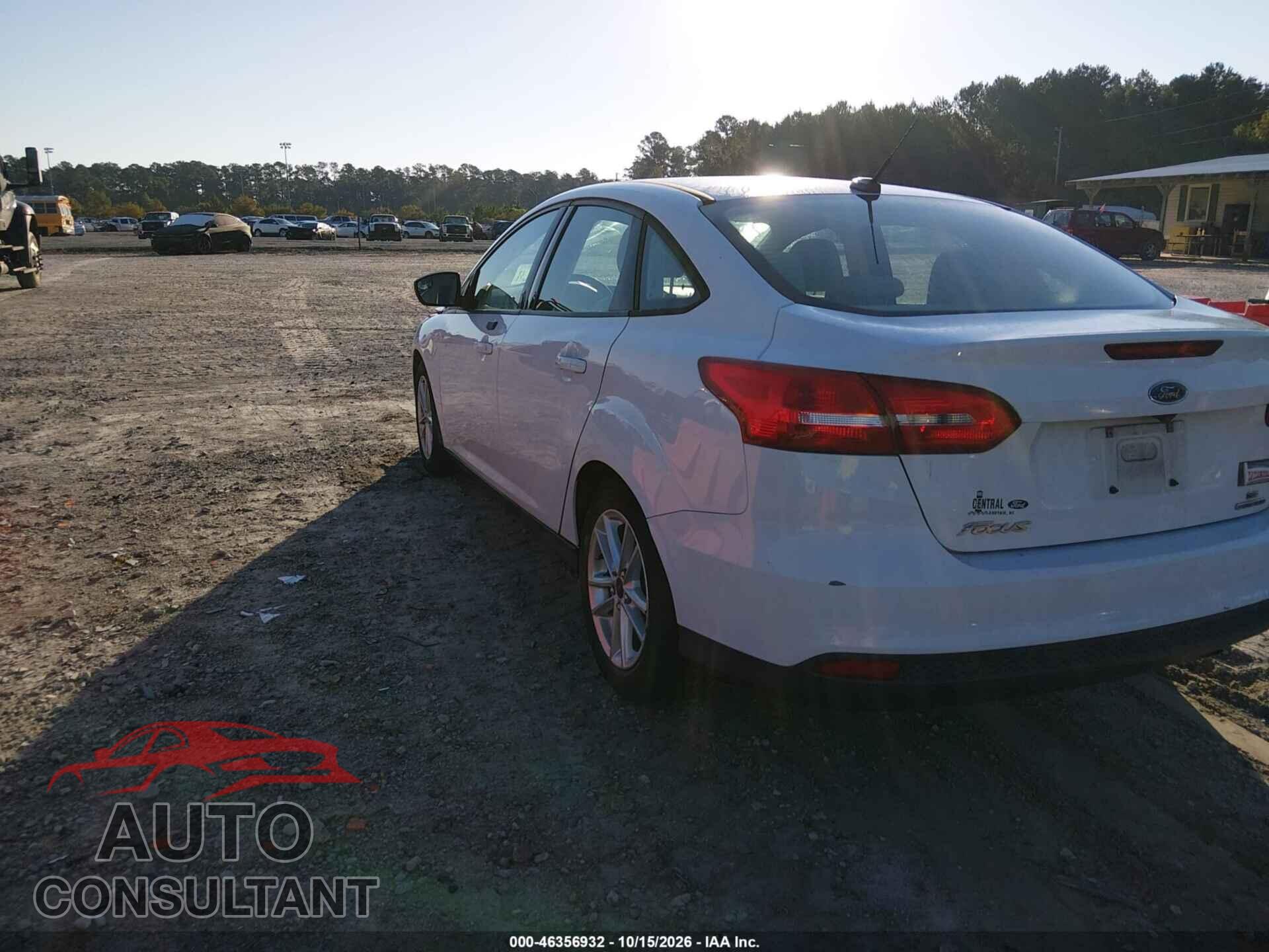 FORD FOCUS 2016 - 1FADP3F29GL266641