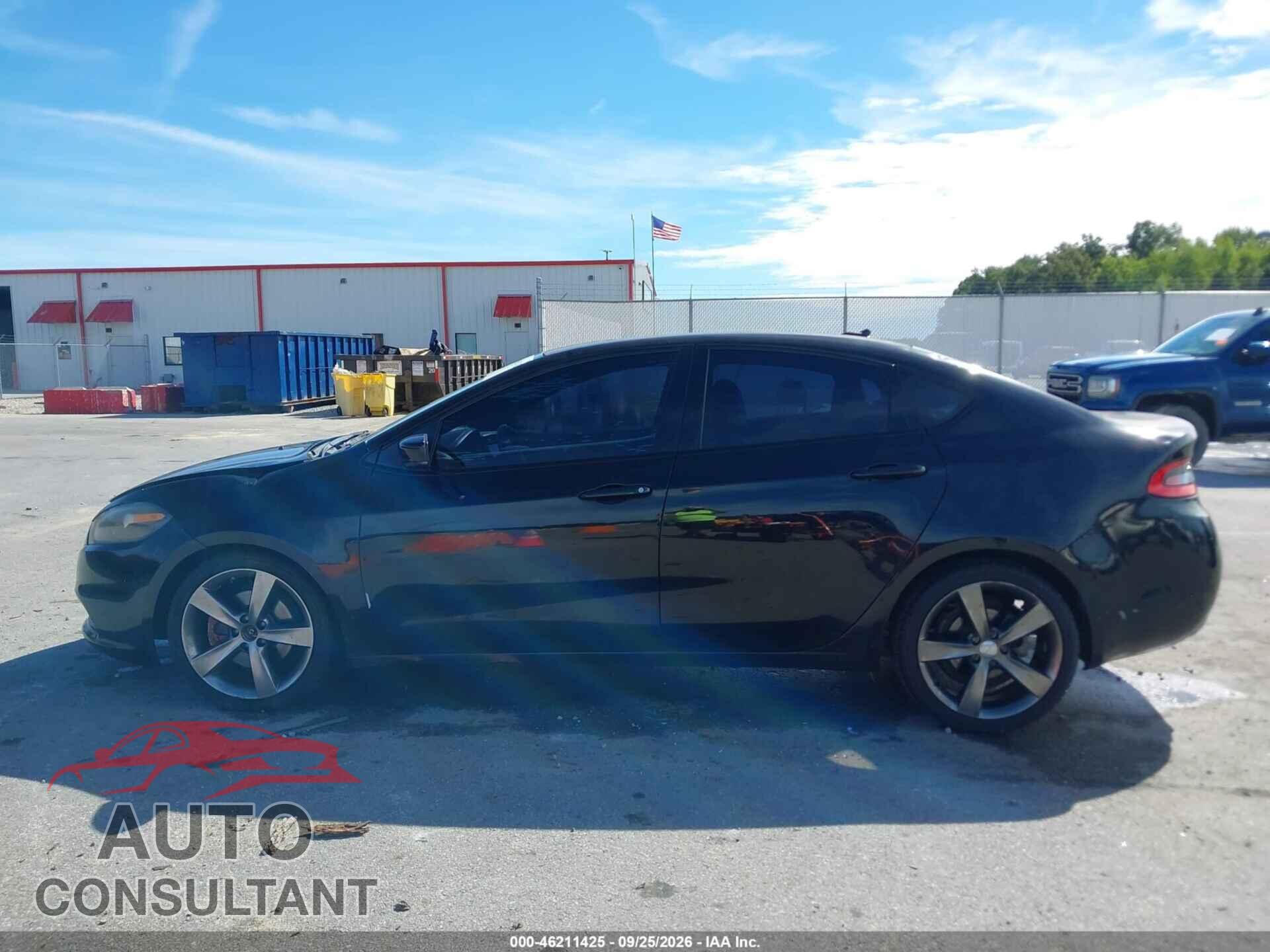 DODGE DART 2015 - 1C3CDFEB3FD369424