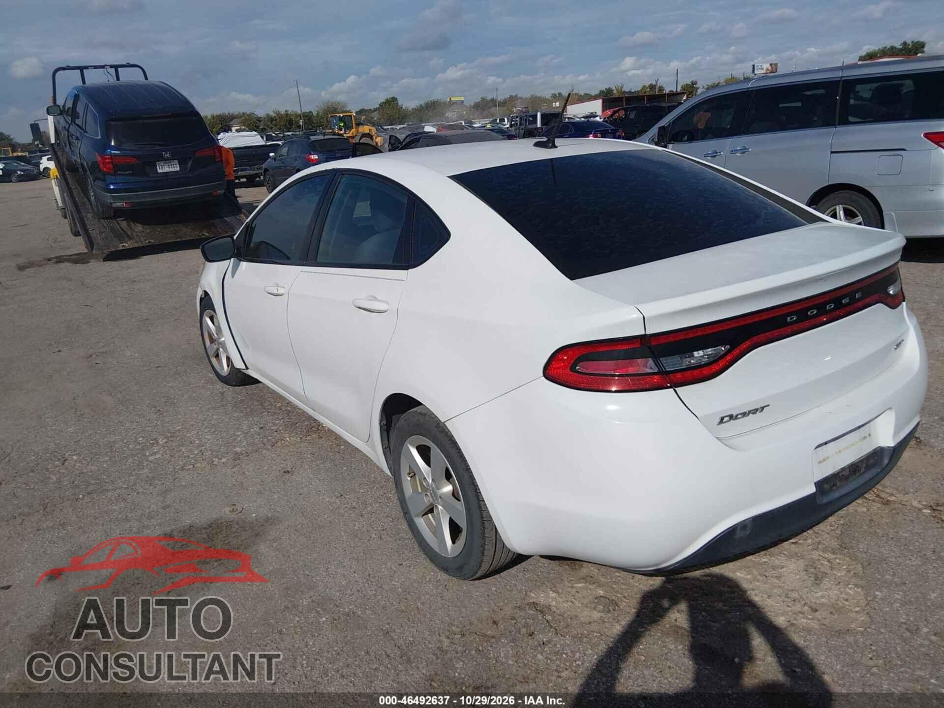 DODGE DART 2016 - 1C3CDFFA8GD820015