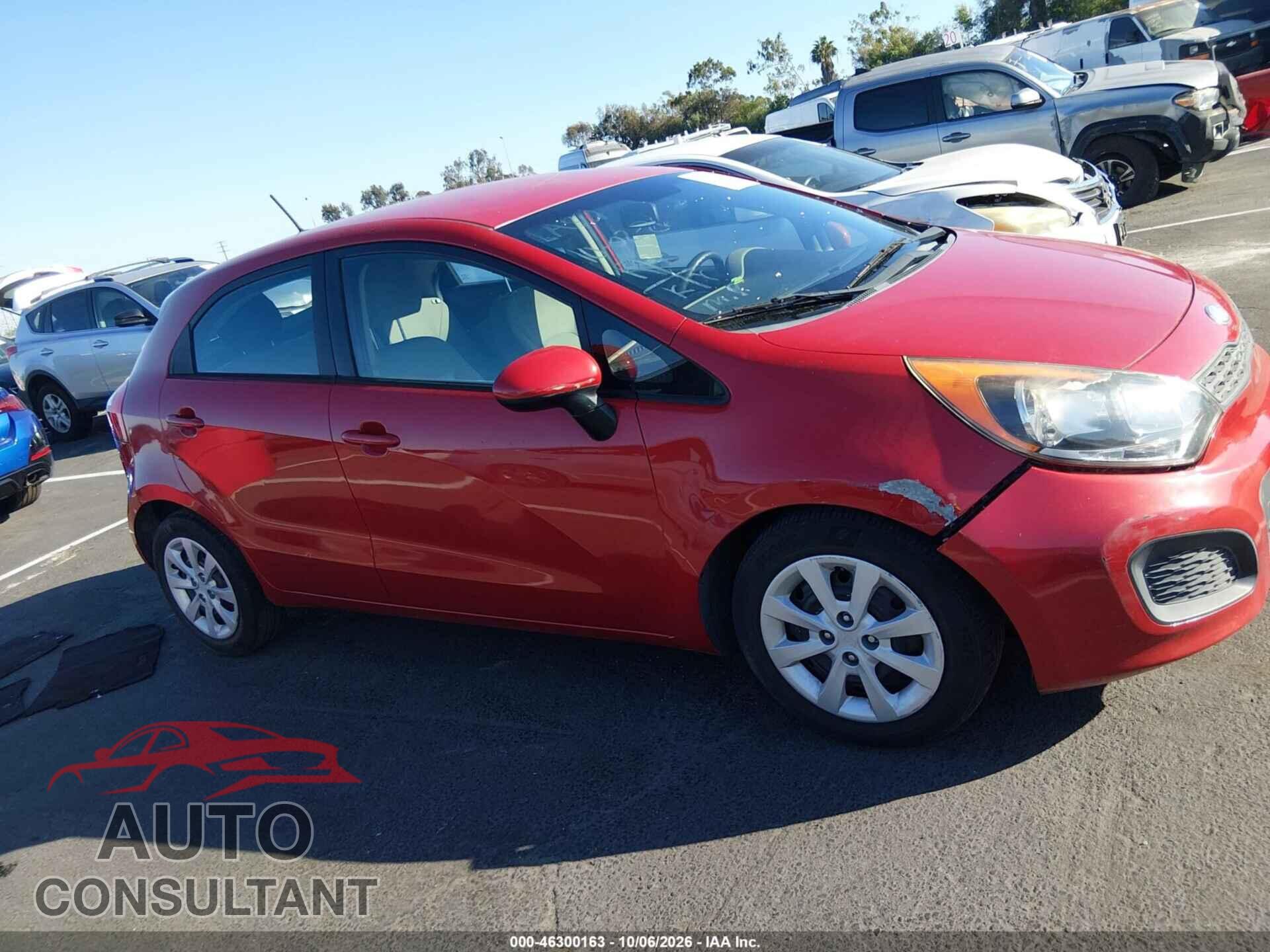 KIA RIO 2014 - KNADM5A33E6373370