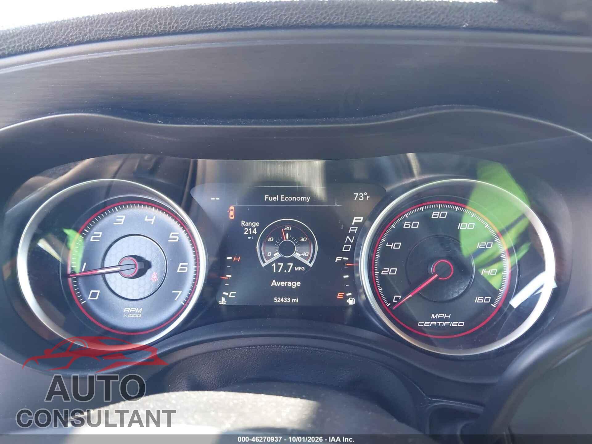 DODGE CHARGER 2019 - 2C3CDXAG2KH511668