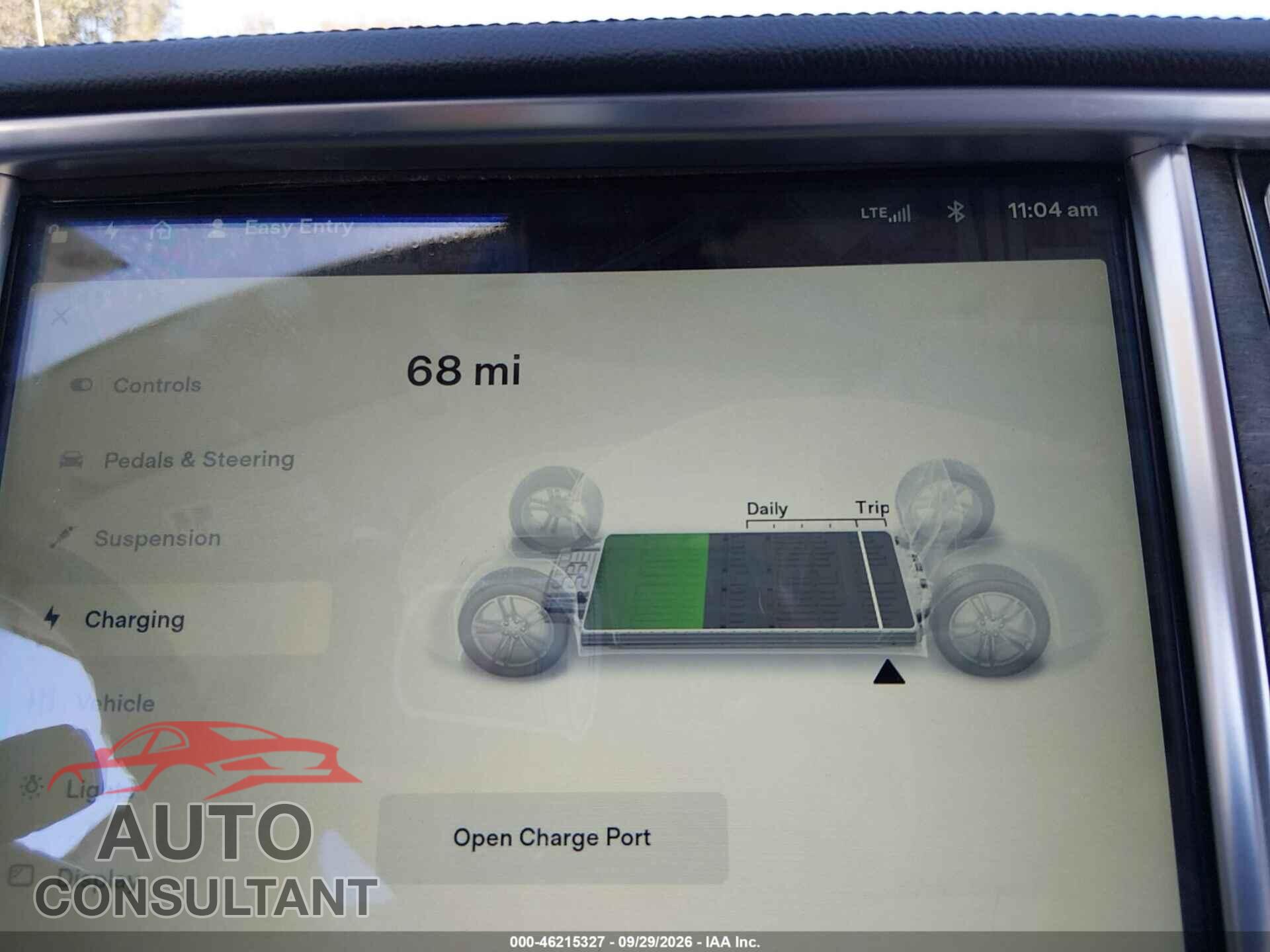 TESLA MODEL S 2013 - 5YJSA1CG6DFP09236