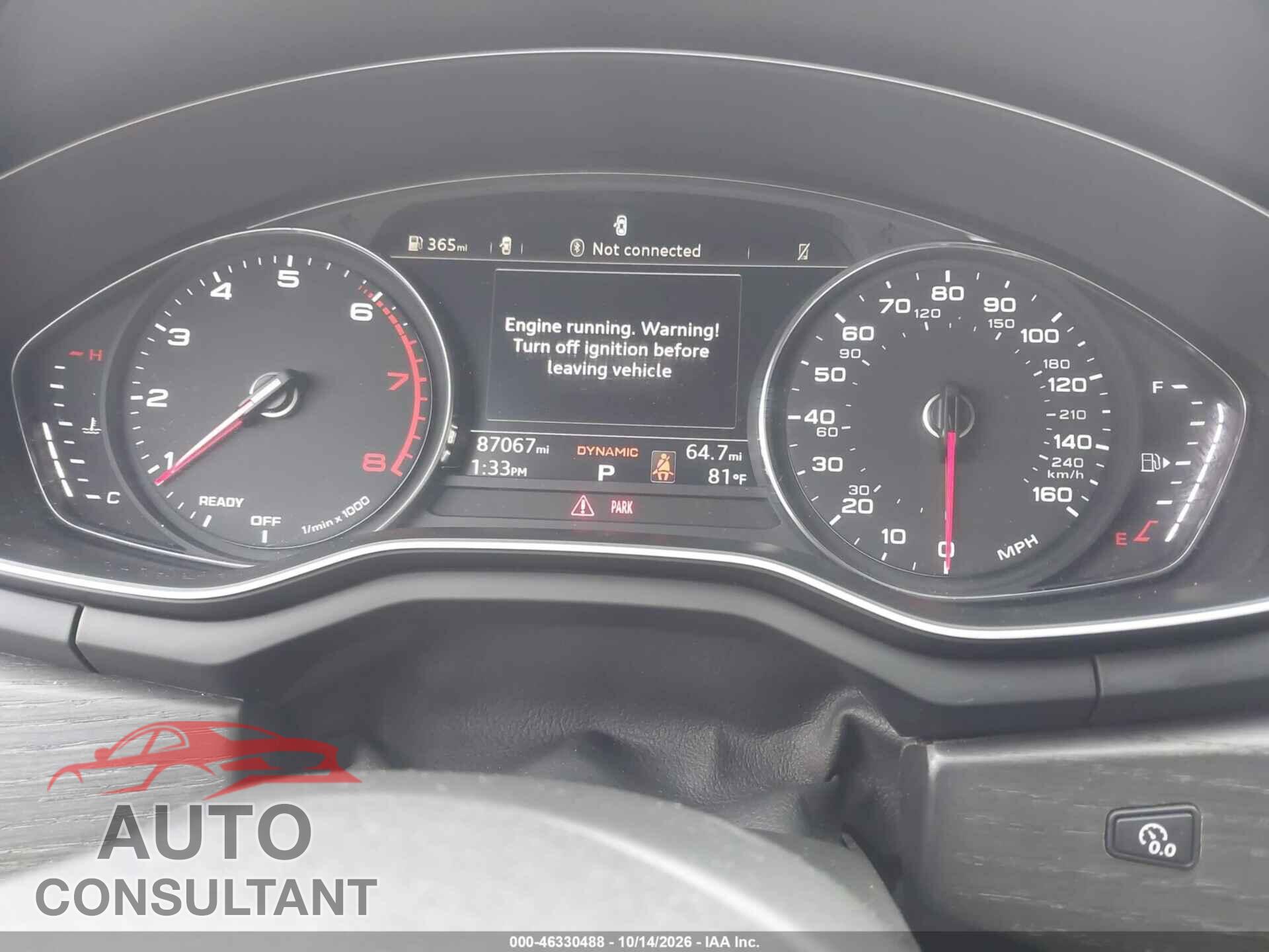 AUDI A5 2018 - WAUDNCF59JA006895
