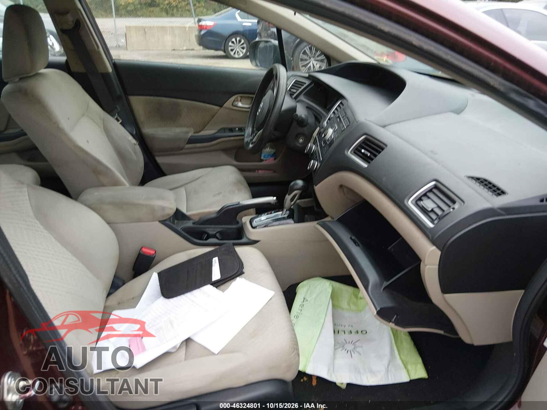 HONDA CIVIC 2015 - 19XFB2F59FE043206