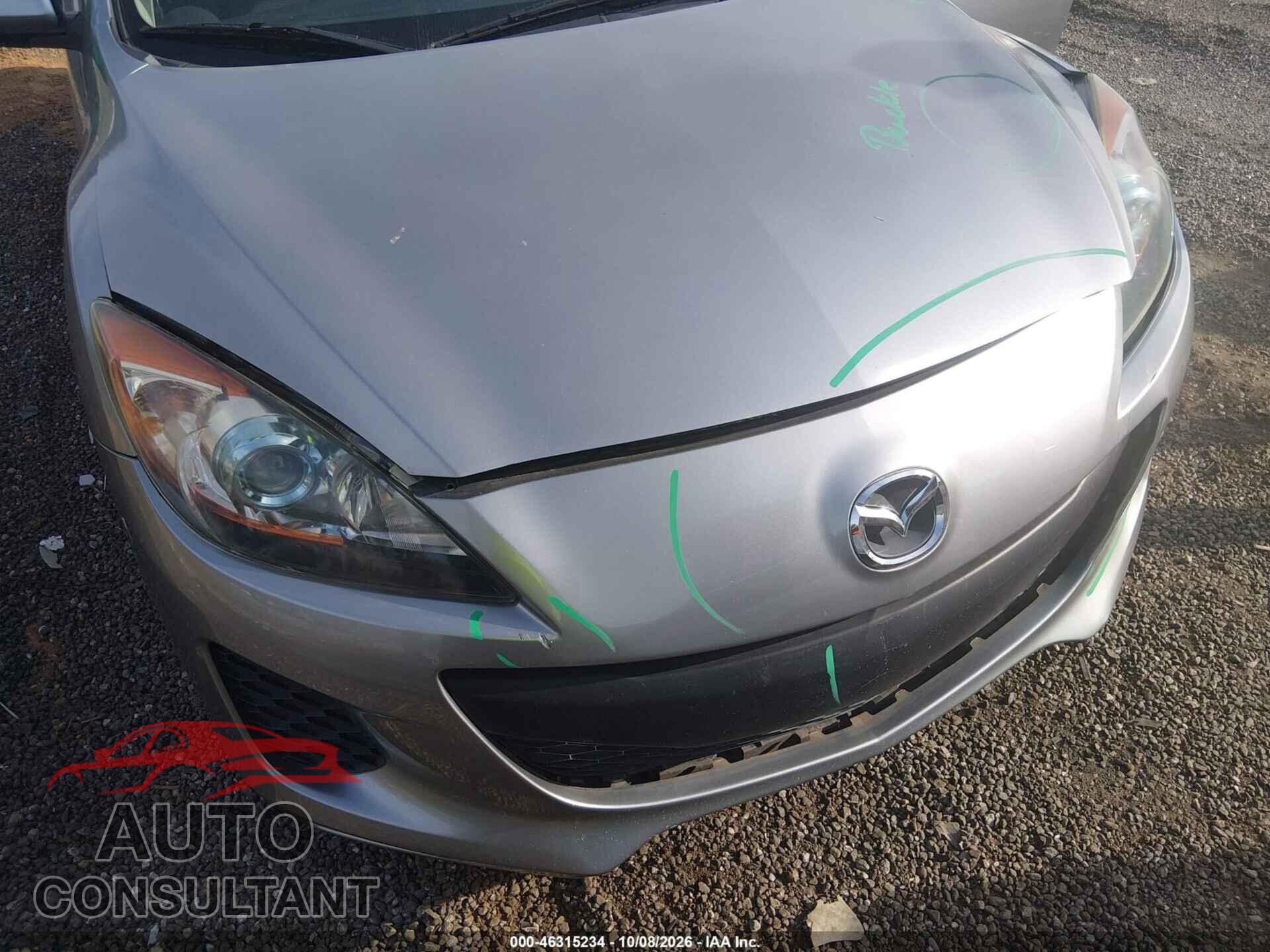 MAZDA MAZDA3 2013 - JM1BL1U72D1851908