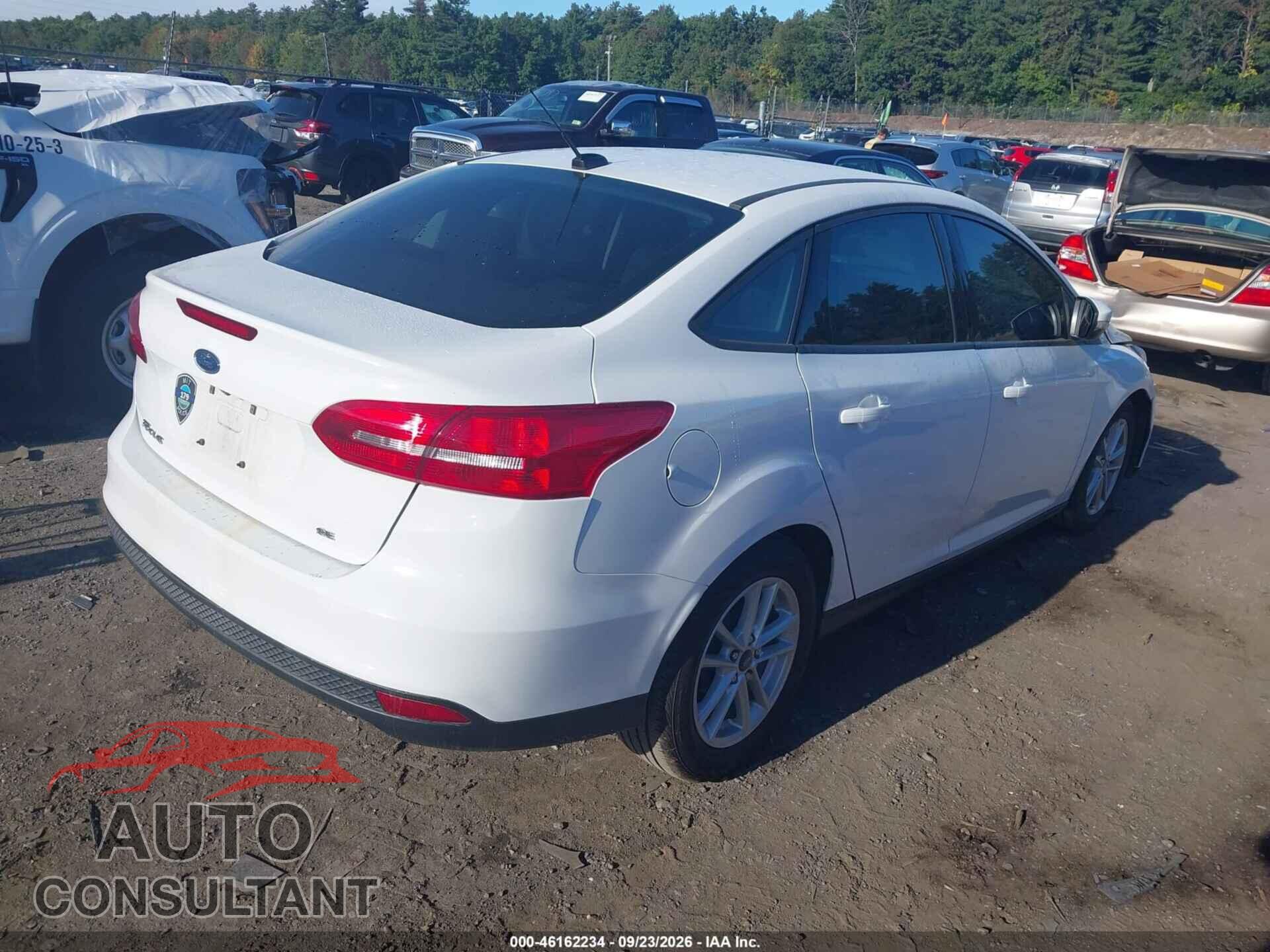 FORD FOCUS 2017 - 1FADP3F25HL335276